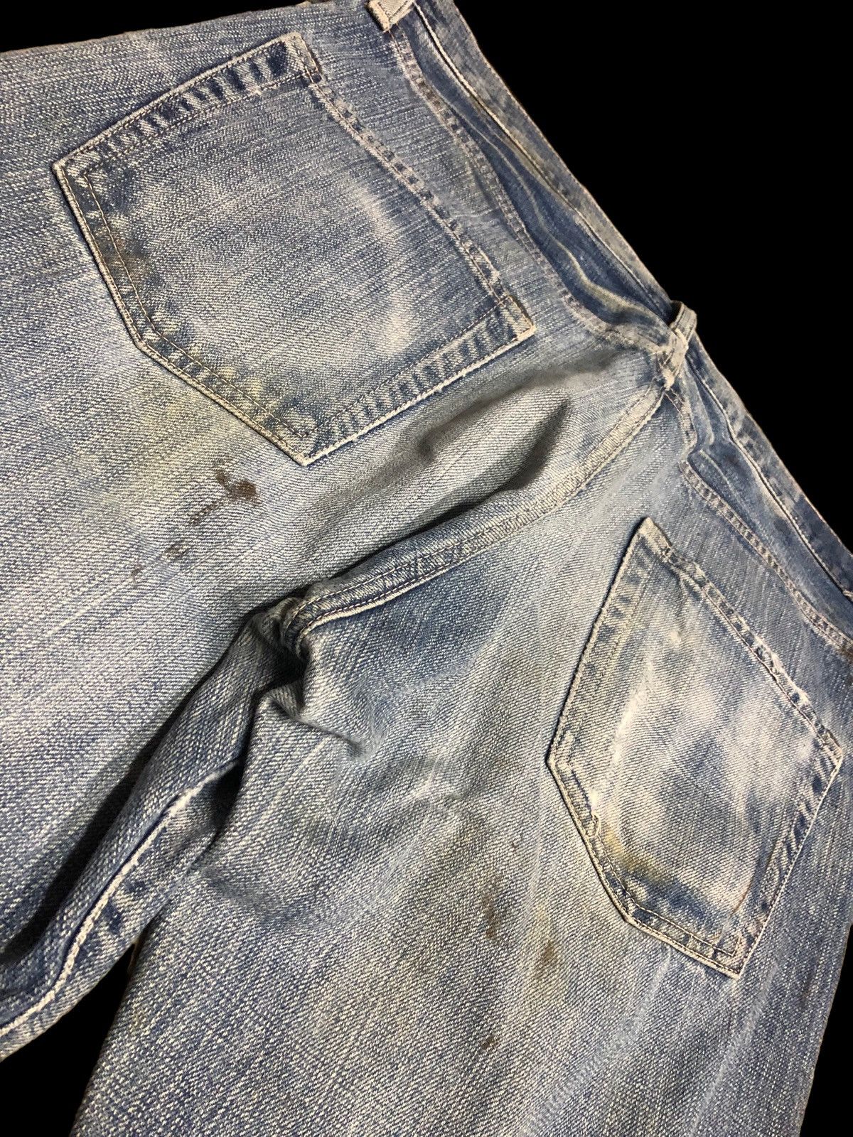 Spellbound DAMAGED DIRTY DISTRESSED DENIM Size US 35 - 3 Thumbnail