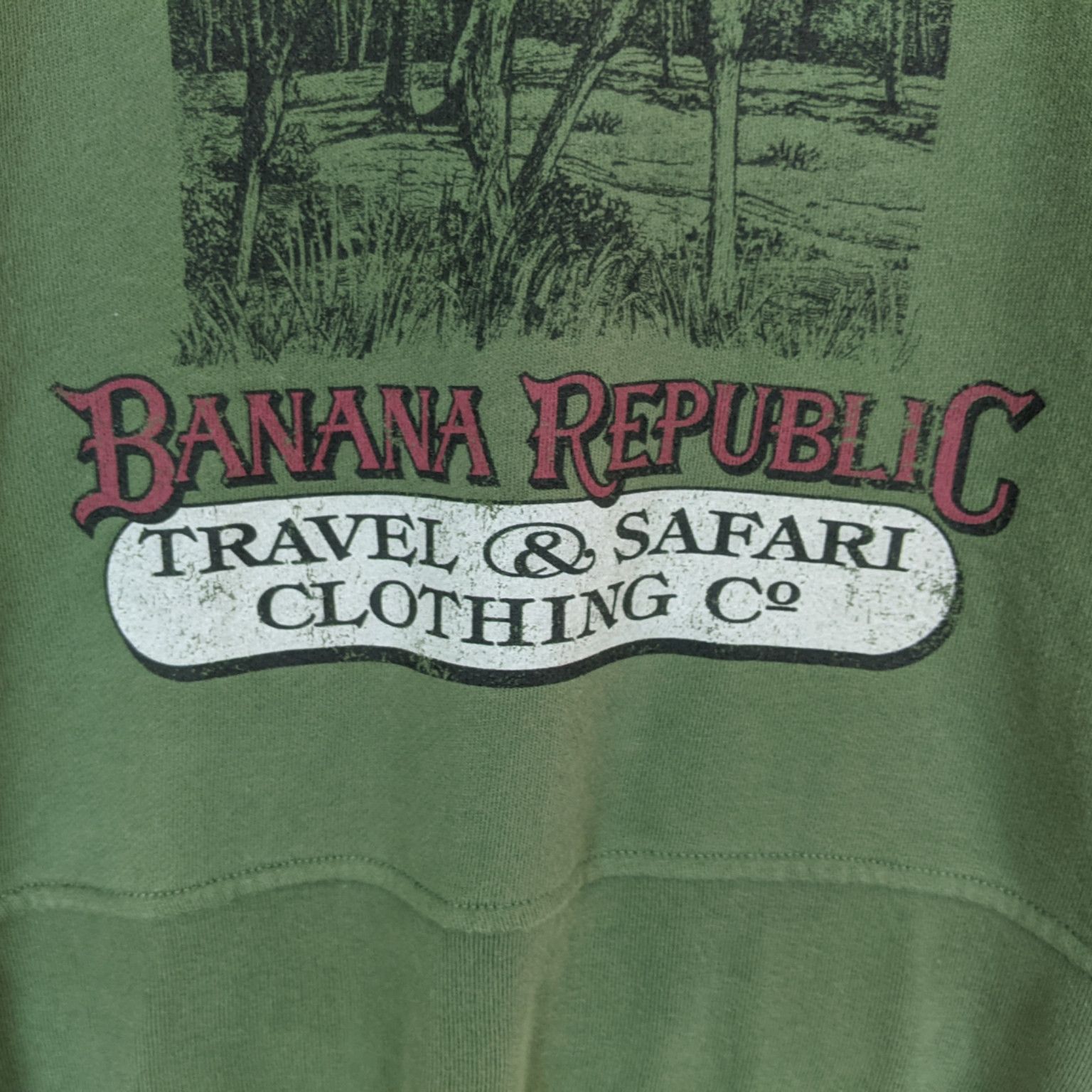 Banana Republic BANANA REPUBLIC Safari Graphic Jumper Sweatshirt Size US M / EU 48-50 / 2 - 5 Thumbnail
