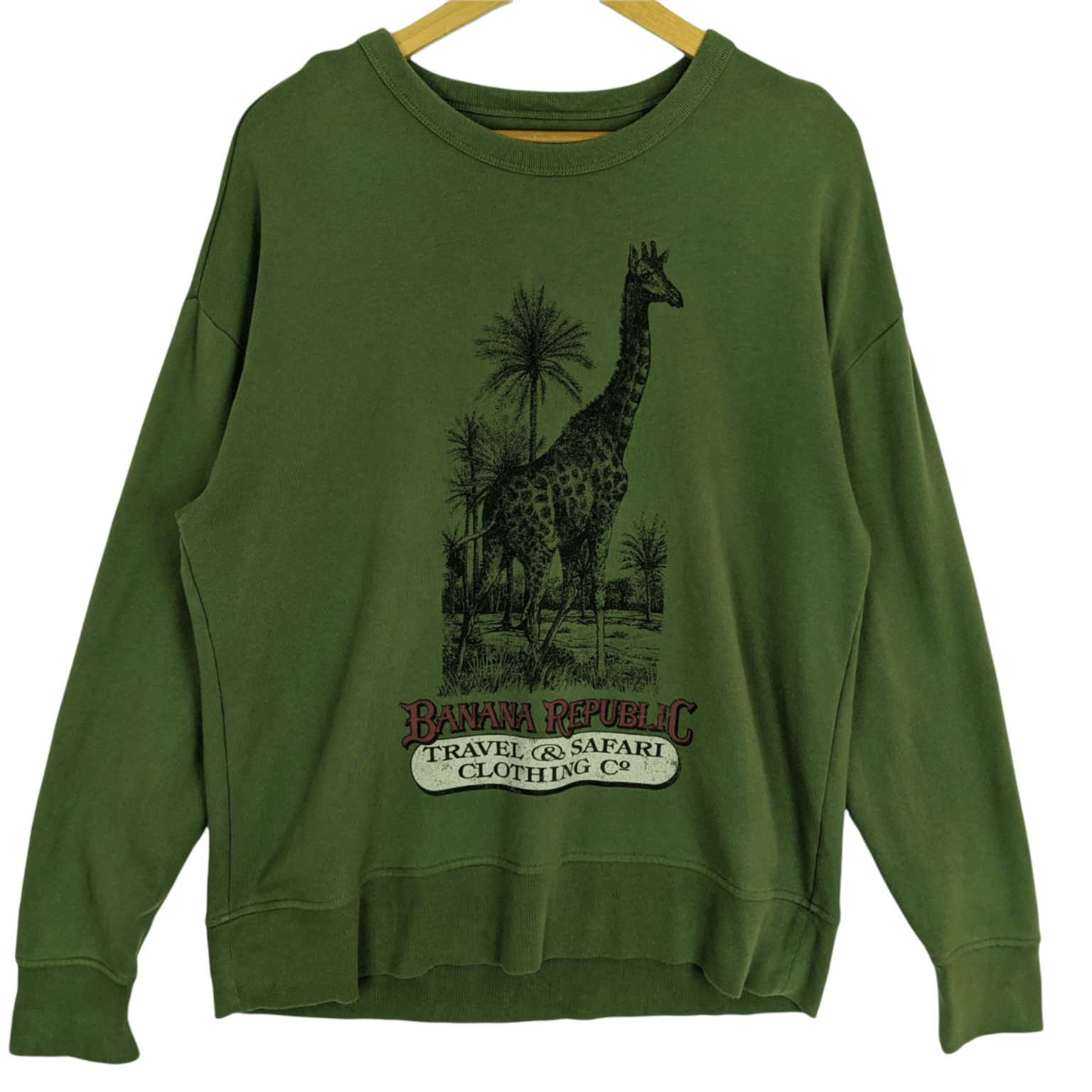 Banana Republic BANANA REPUBLIC Safari Graphic Jumper Sweatshirt Size US M / EU 48-50 / 2 - 2 Thumbnail
