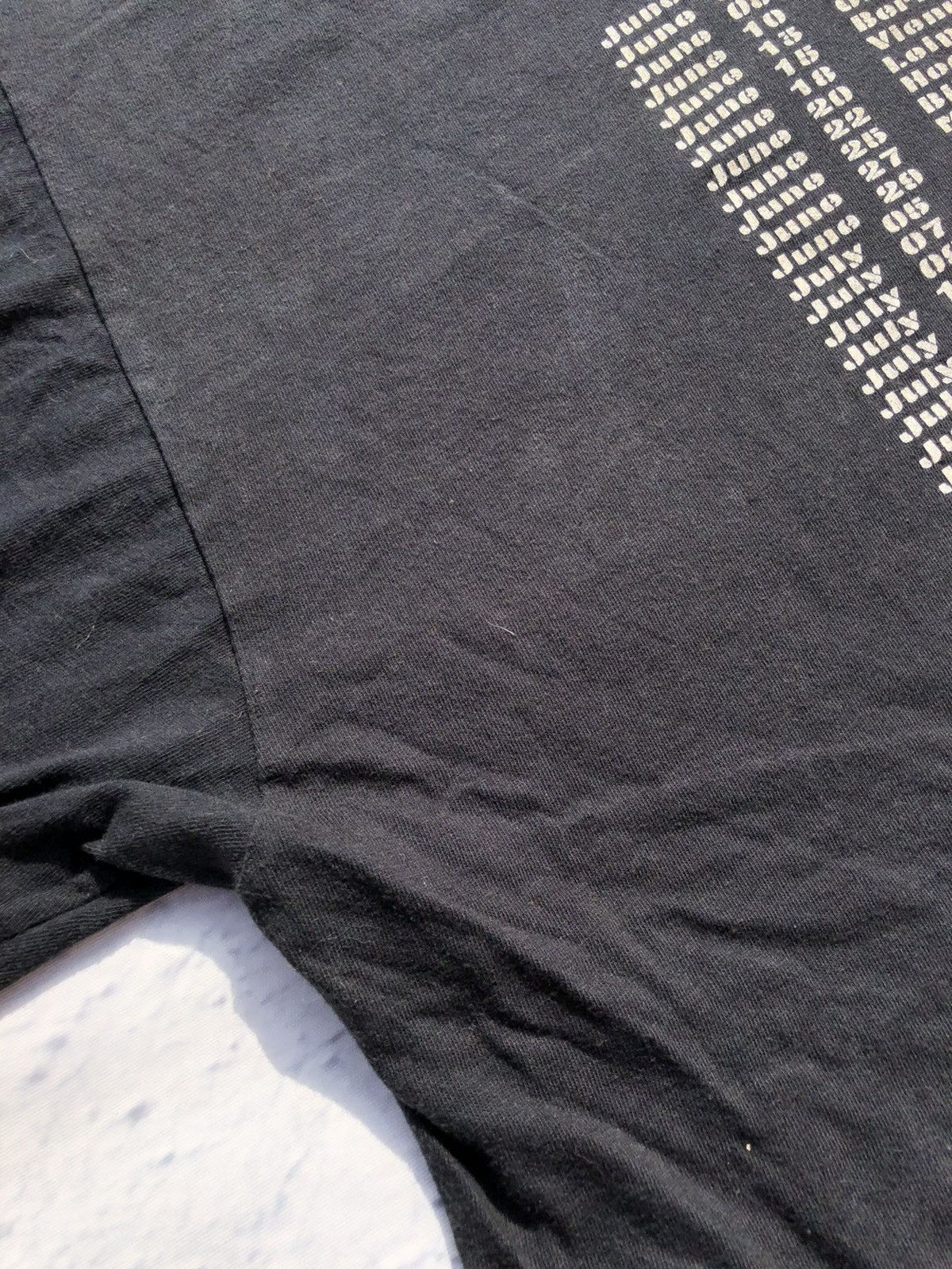 Band Tees Vintage 2003 The Rolling Stones World Tour Black Tee Size US XXL / EU 58 / 5 - 13 Thumbnail