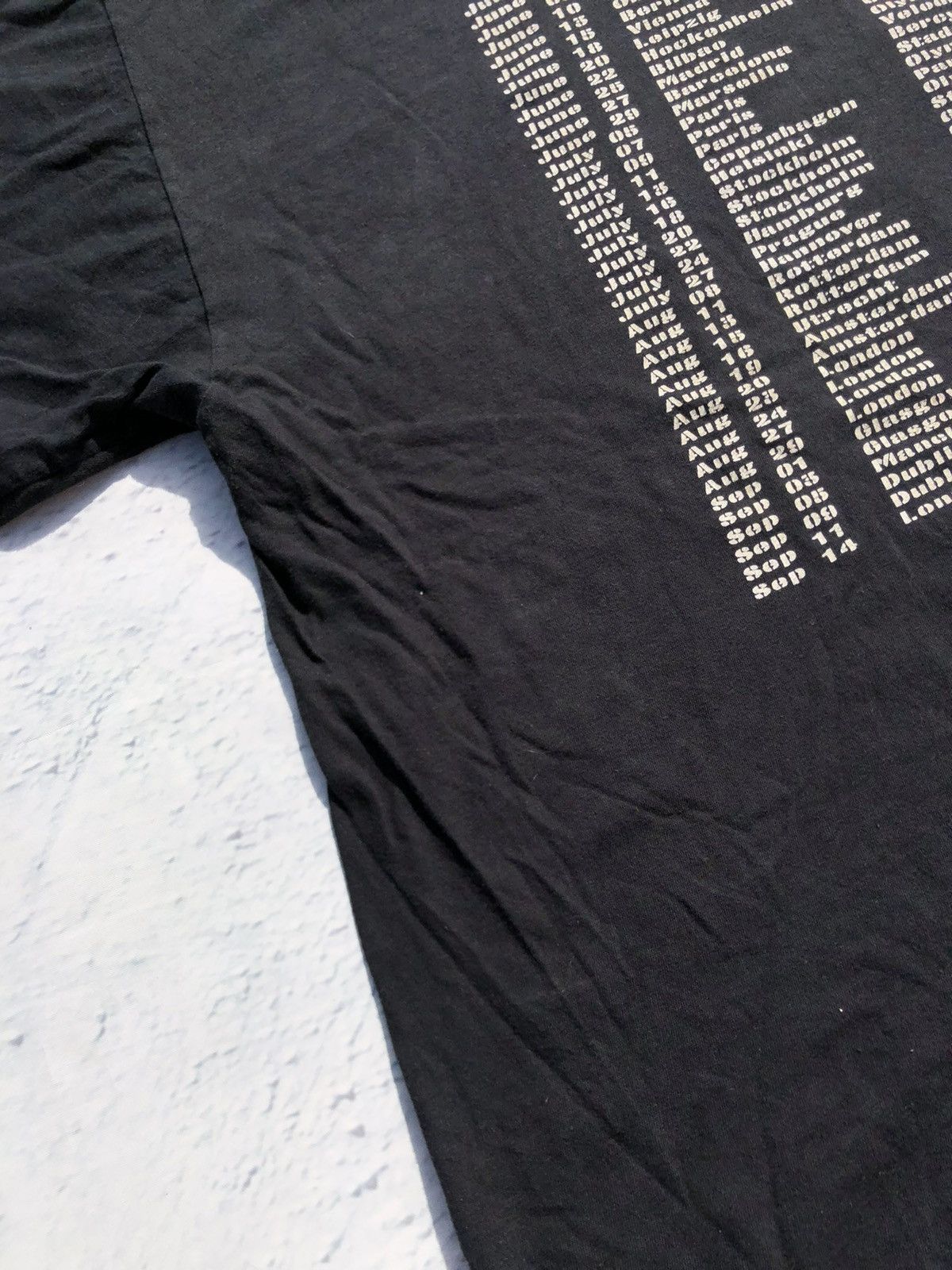 Band Tees Vintage 2003 The Rolling Stones World Tour Black Tee Size US XXL / EU 58 / 5 - 12 Thumbnail