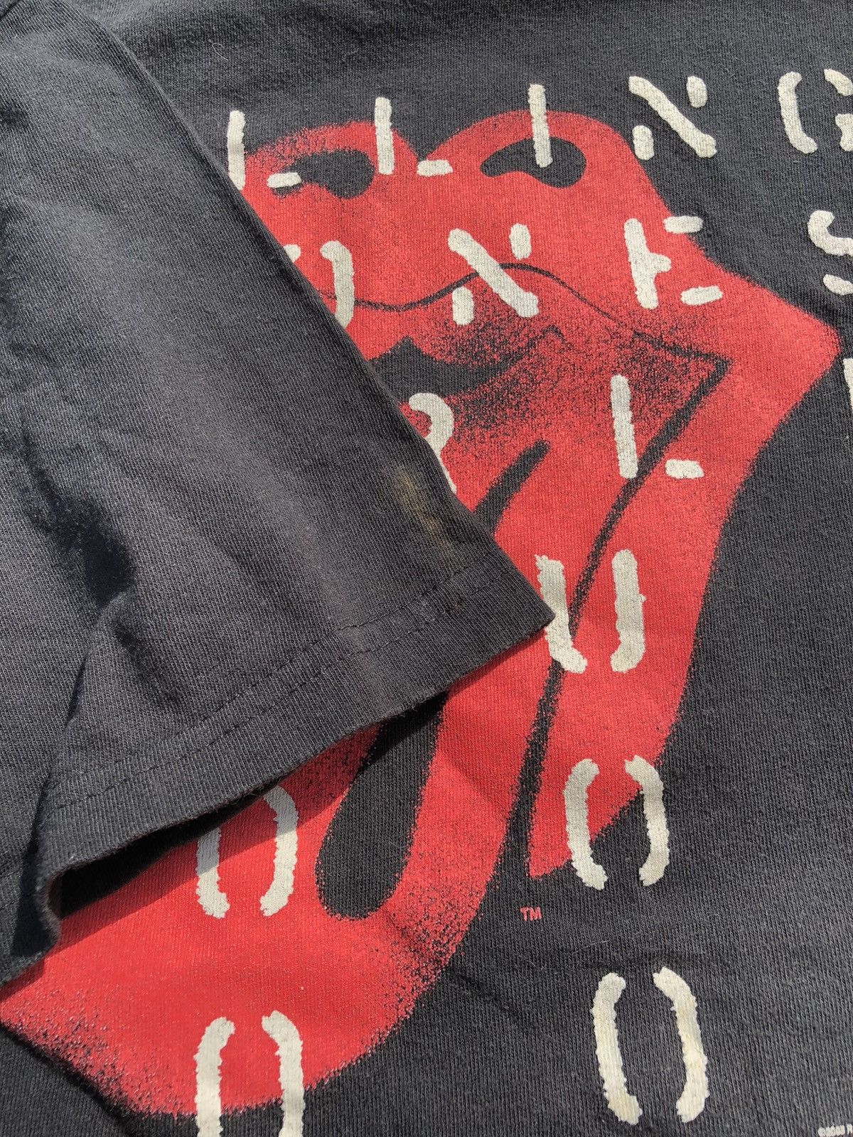 Band Tees Vintage 2003 The Rolling Stones World Tour Black Tee Size US XXL / EU 58 / 5 - 7 Thumbnail