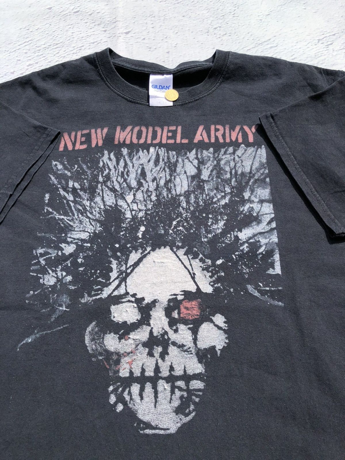Band Tees Vintage 2000s New Model Army Anger is Stronger Than Fear Tee Size US L / EU 52-54 / 3 - 4 Thumbnail