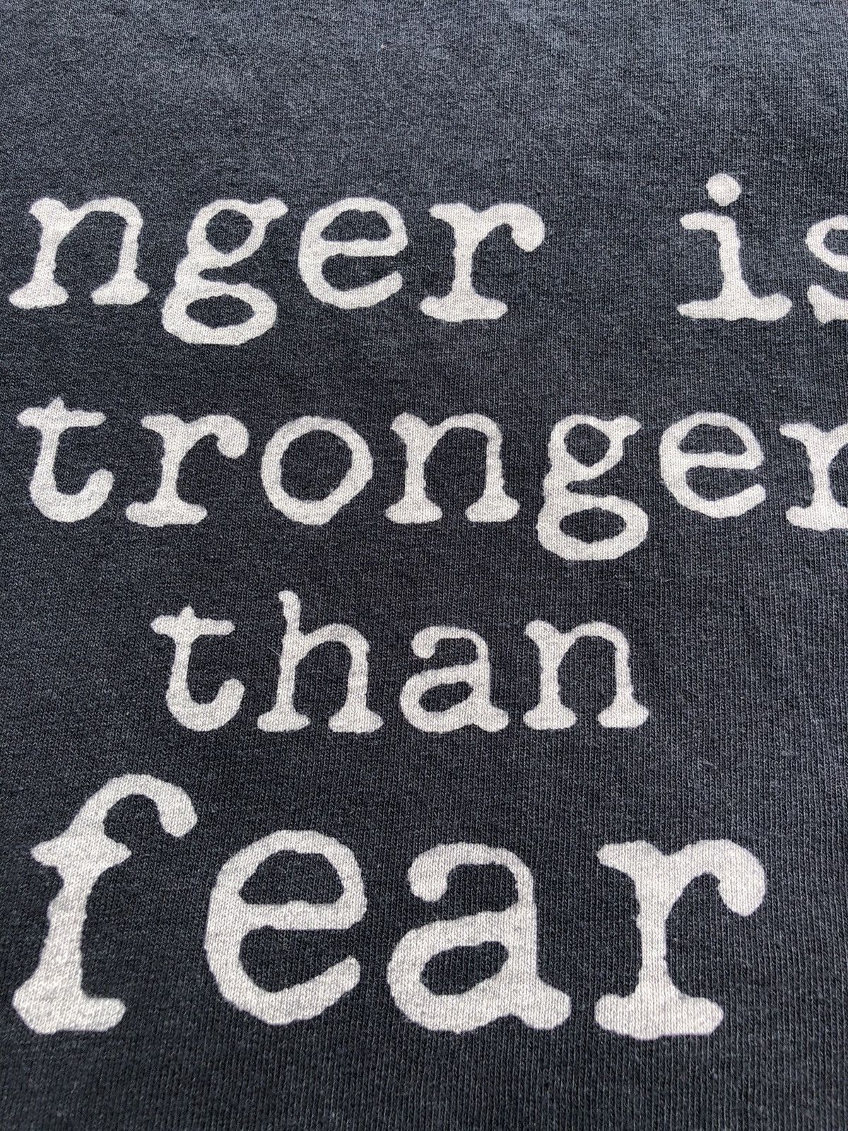 Band Tees Vintage 2000s New Model Army Anger is Stronger Than Fear Tee Size US L / EU 52-54 / 3 - 12 Thumbnail