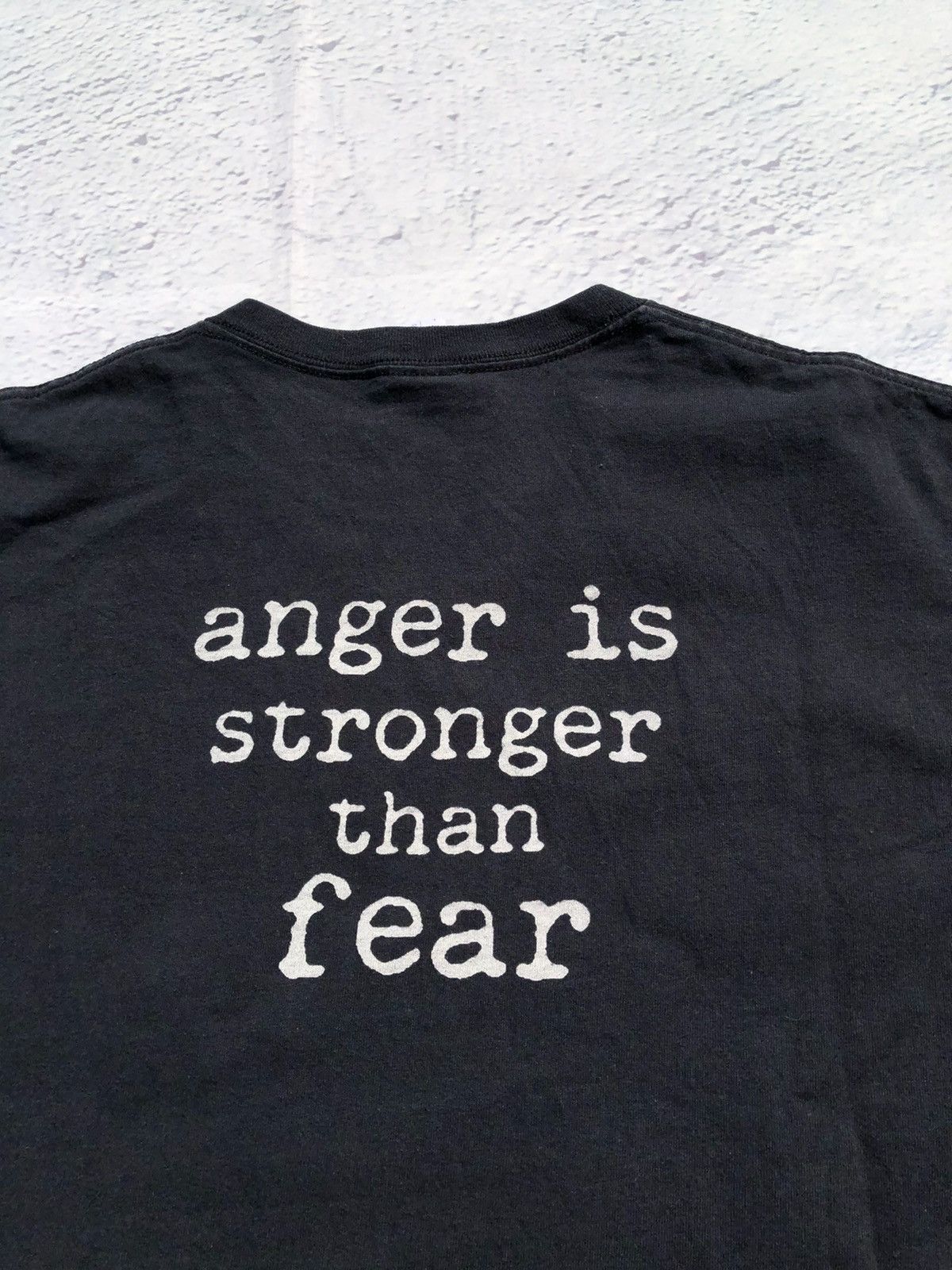 Band Tees Vintage 2000s New Model Army Anger is Stronger Than Fear Tee Size US L / EU 52-54 / 3 - 11 Thumbnail
