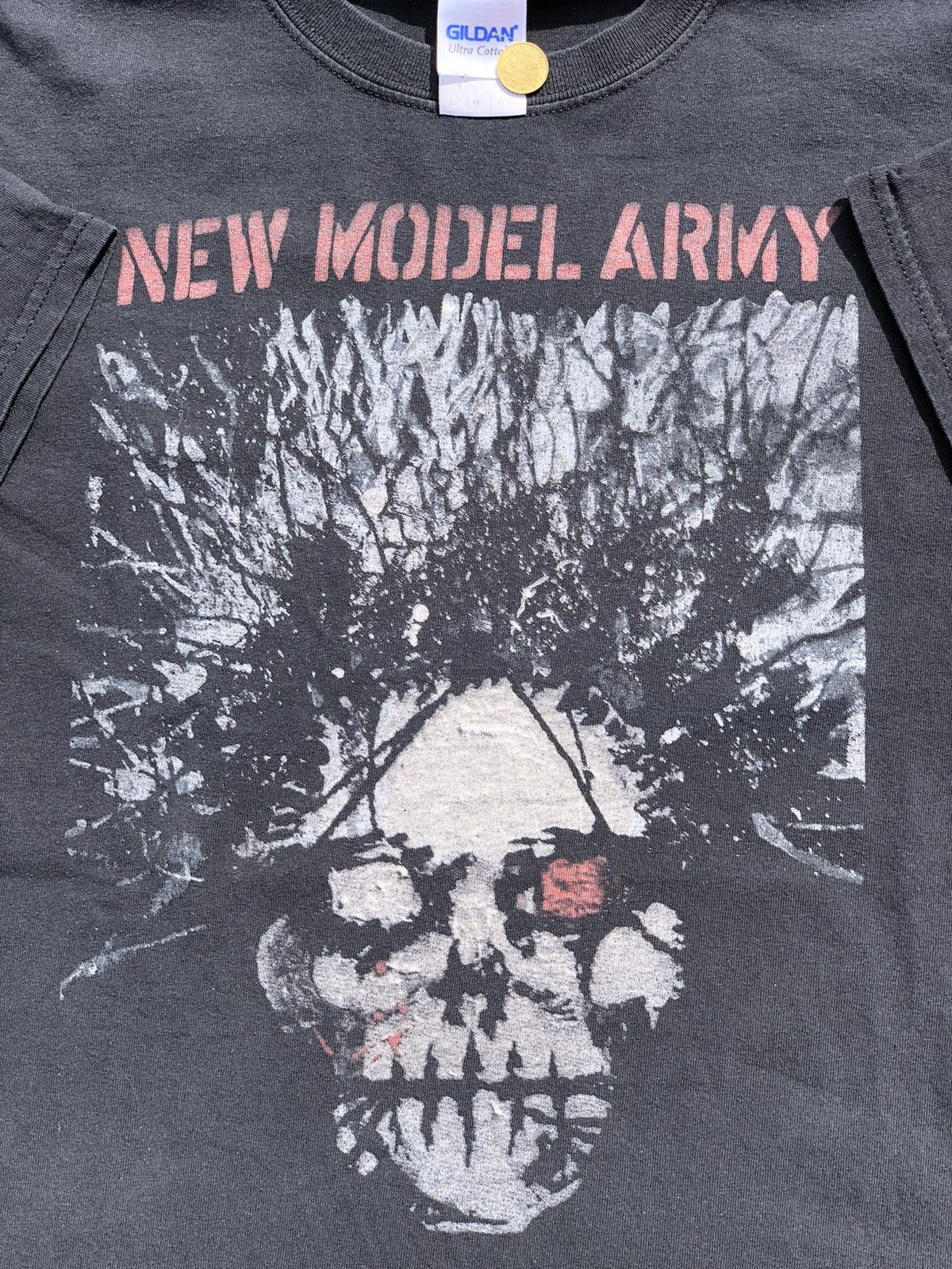 Band Tees Vintage 2000s New Model Army Anger is Stronger Than Fear Tee Size US L / EU 52-54 / 3 - 3 Thumbnail