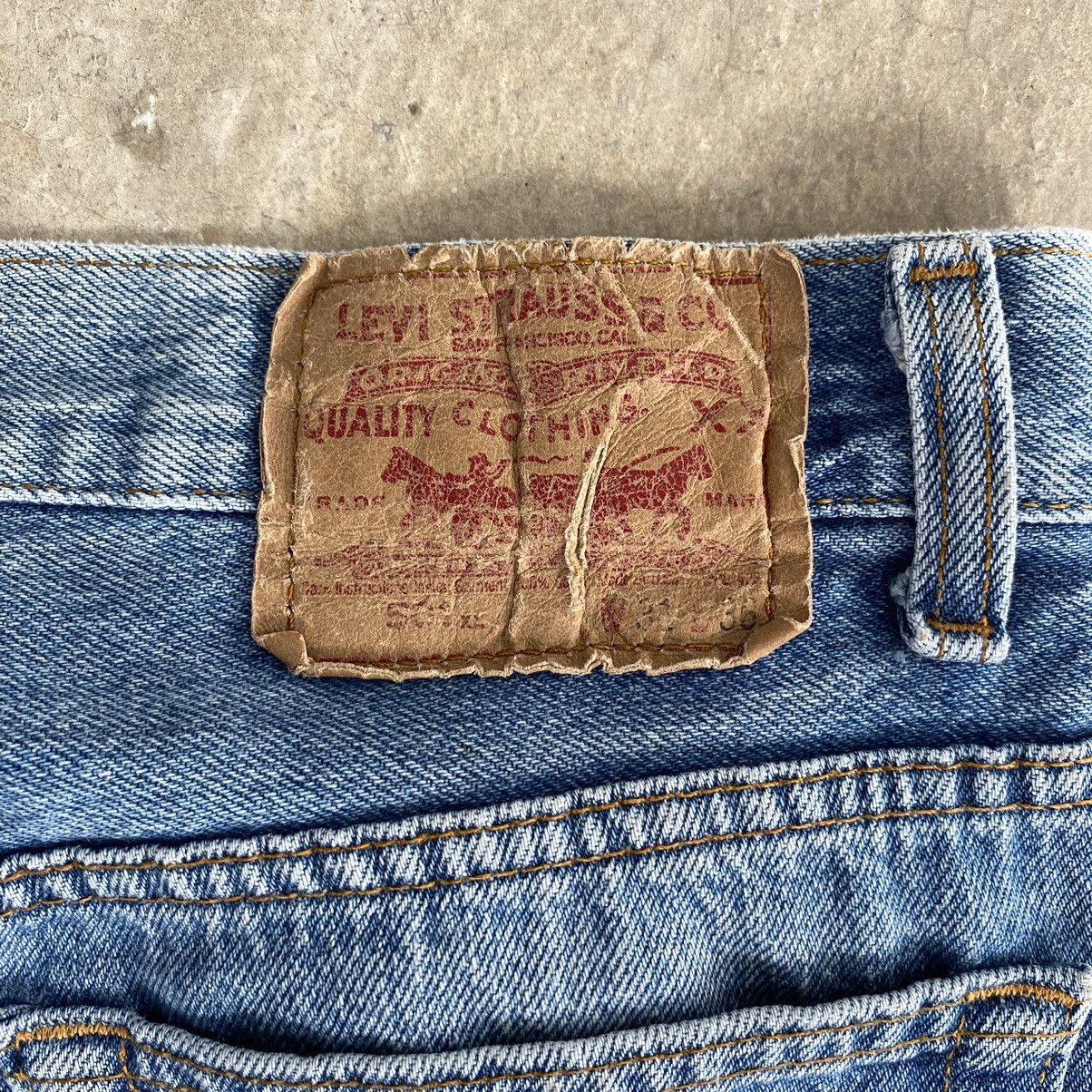 Levi's Vintage 90’s Levis 501xx Faded Stonewashed Denim Jeans Size US 29 - 21 Thumbnail