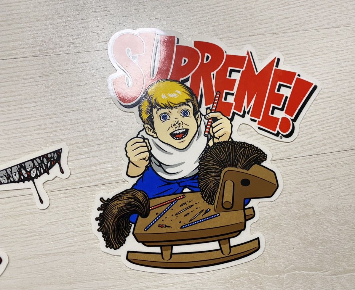 Supreme 2010 Supreme Sean Cliver Stickers set Size ONE SIZE - 2 Thumbnail