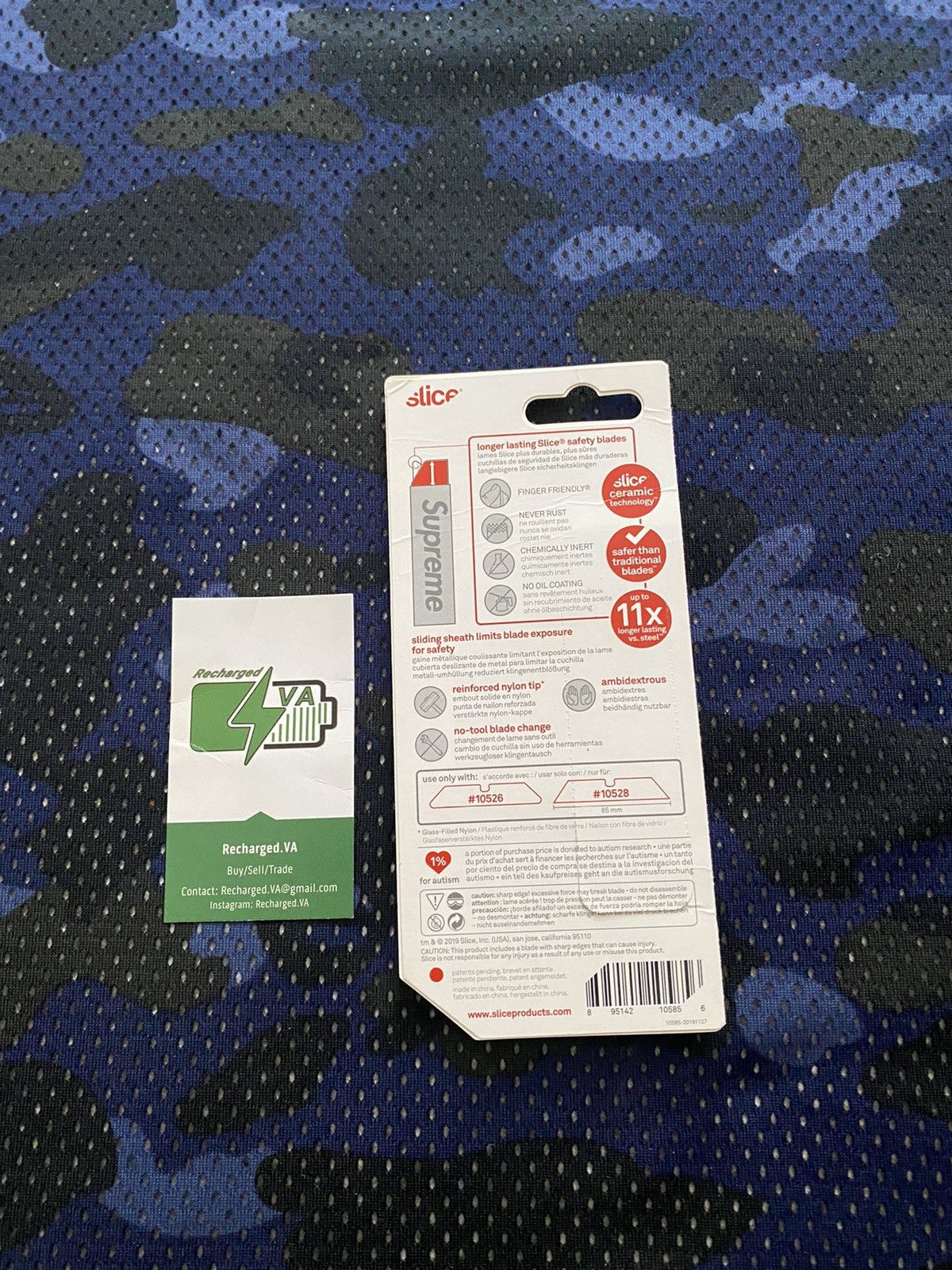 Supreme 100% Authentic Supreme Slice Carton Cutter Silver Box Cutter Size ONE SIZE - 2 Thumbnail