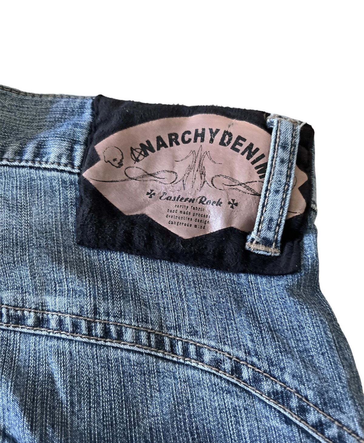 PPFM PPFM Biker Reversible Zipper Leg Denim Pants Size US 31 - 7 Thumbnail
