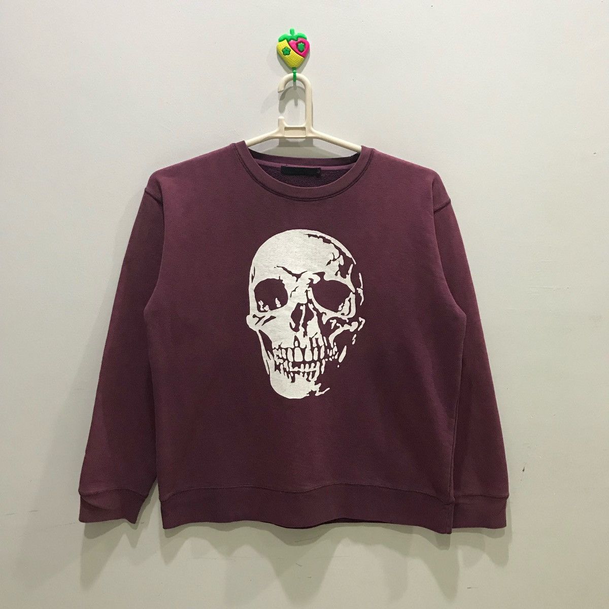 Japanese Brand SMOKY BRANCH Sweatshirt Skull Design Size L Size US L / EU 52-54 / 3 - 1 Thumbnail