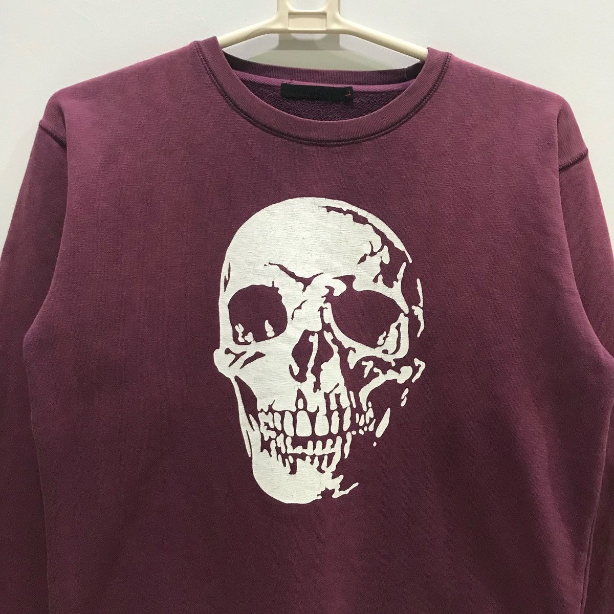 Japanese Brand SMOKY BRANCH Sweatshirt Skull Design Size L Size US L / EU 52-54 / 3 - 3 Thumbnail