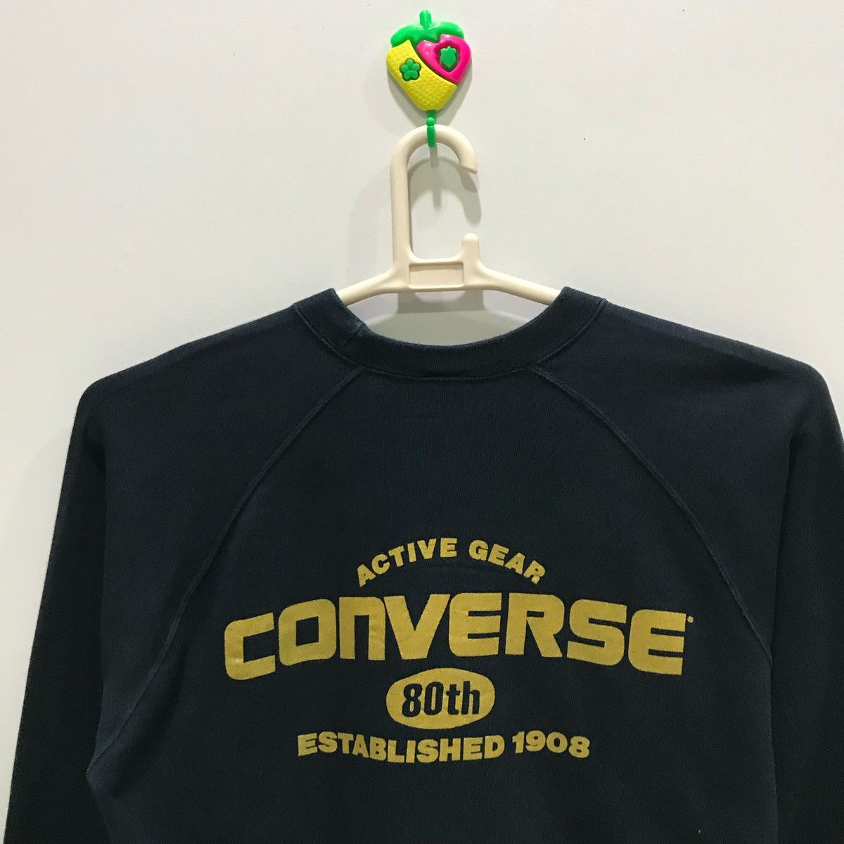 Converse CONVERSE Sweatshirt Big Spellout MADE IN JAPAN Size L Size US L / EU 52-54 / 3 - 2 Thumbnail
