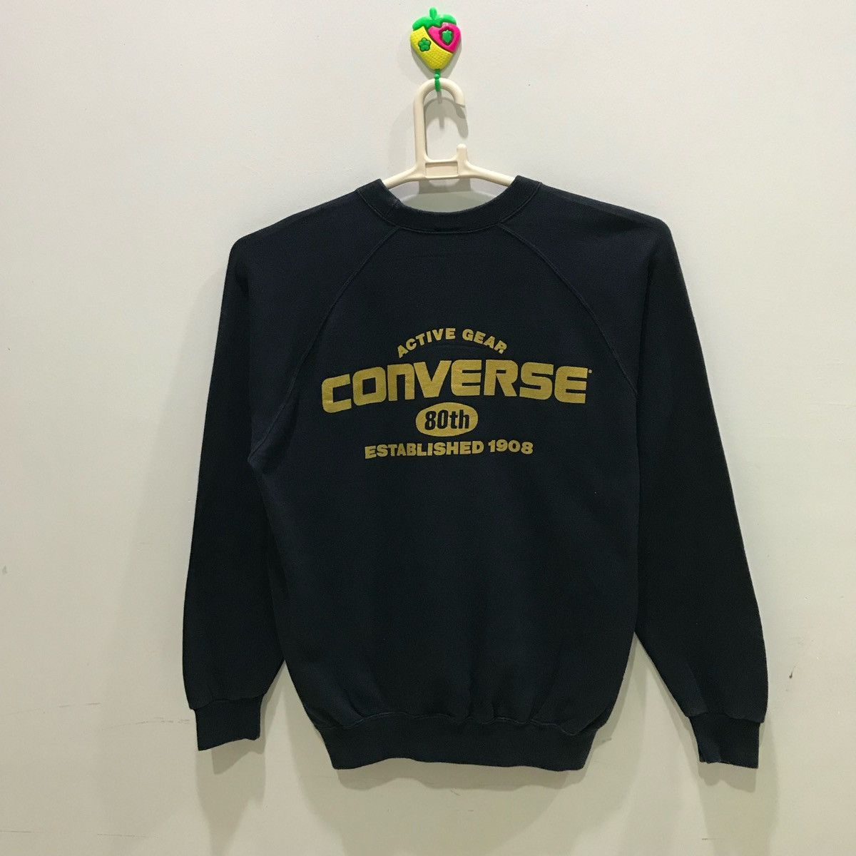 Converse CONVERSE Sweatshirt Big Spellout MADE IN JAPAN Size L Size US L / EU 52-54 / 3 - 1 Thumbnail