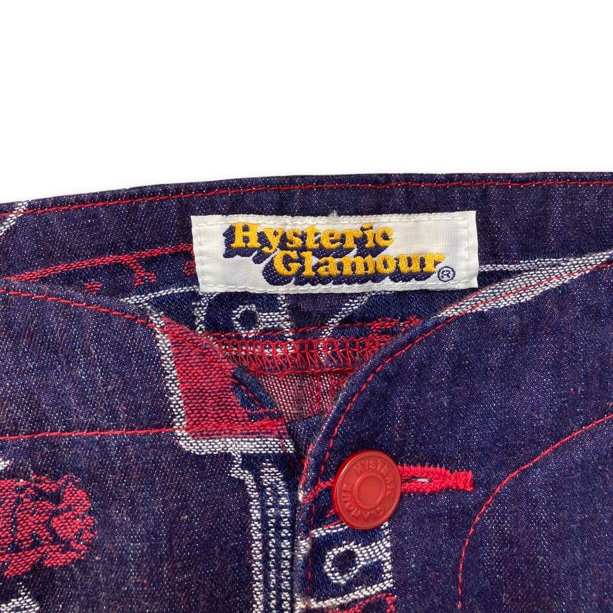 Hysteric Glamour × Japanese Brand Hysteric Glamour Mini Denim Skirt. Size 26" / US 2 / IT 38 - 4 Thumbnail