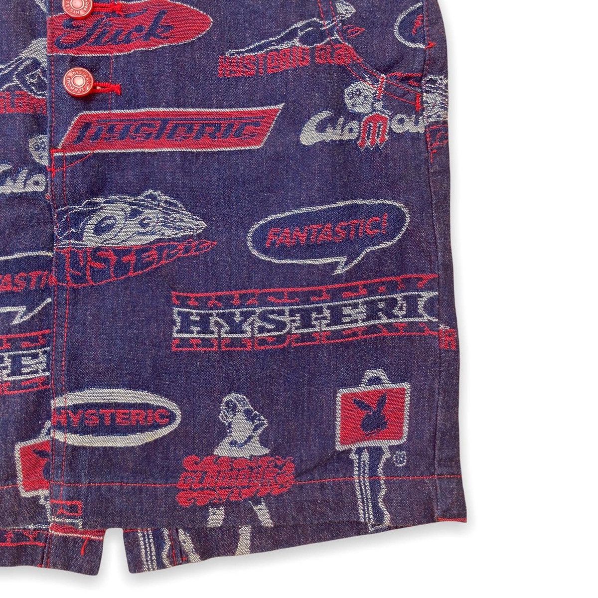 Hysteric Glamour × Japanese Brand Hysteric Glamour Mini Denim Skirt. Size 26" / US 2 / IT 38 - 3 Thumbnail