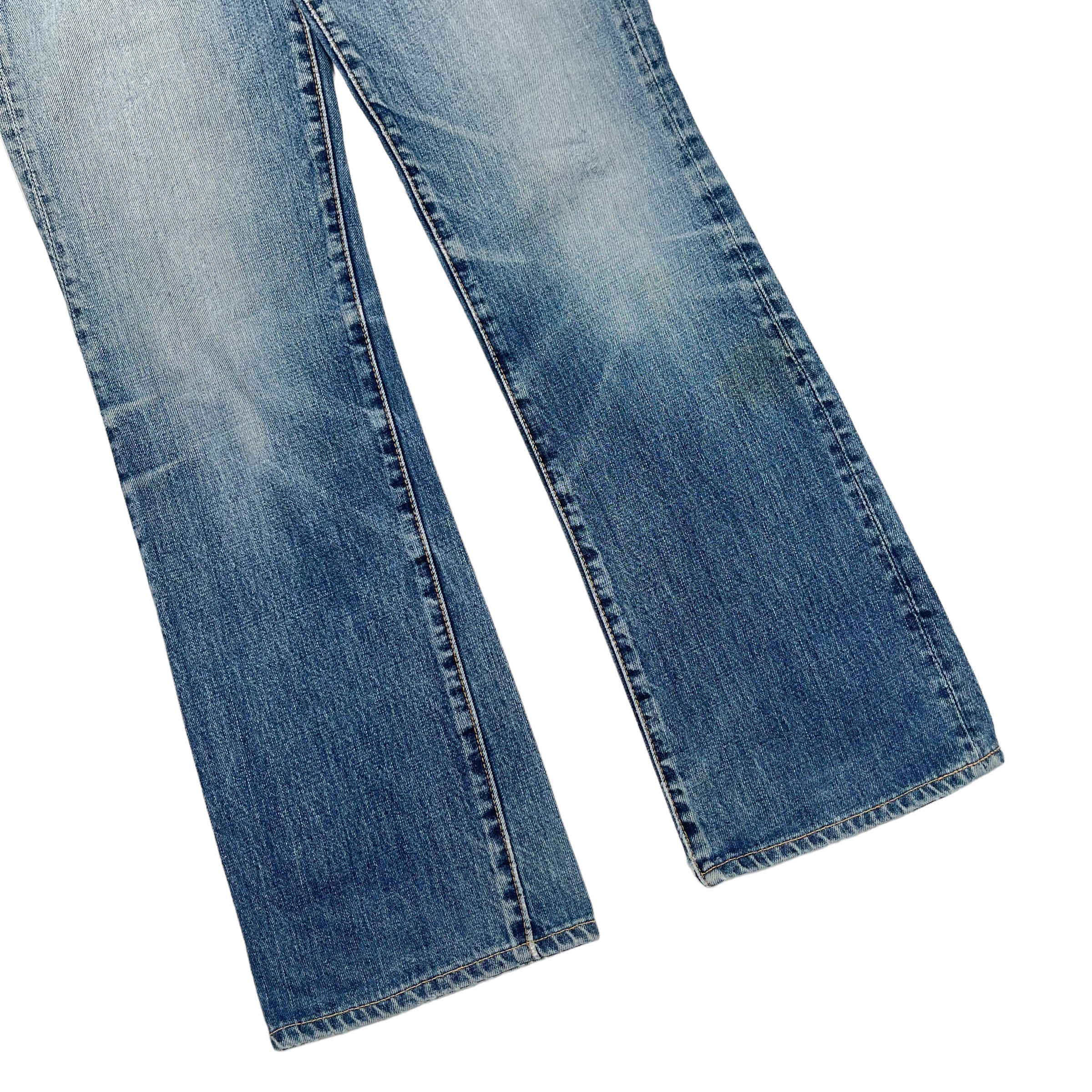 Denime × Hysteric Glamour × Kapital Denime Light Washed Bootcut Flare Denim Jeans Size US 28 / EU 44 - 4 Thumbnail
