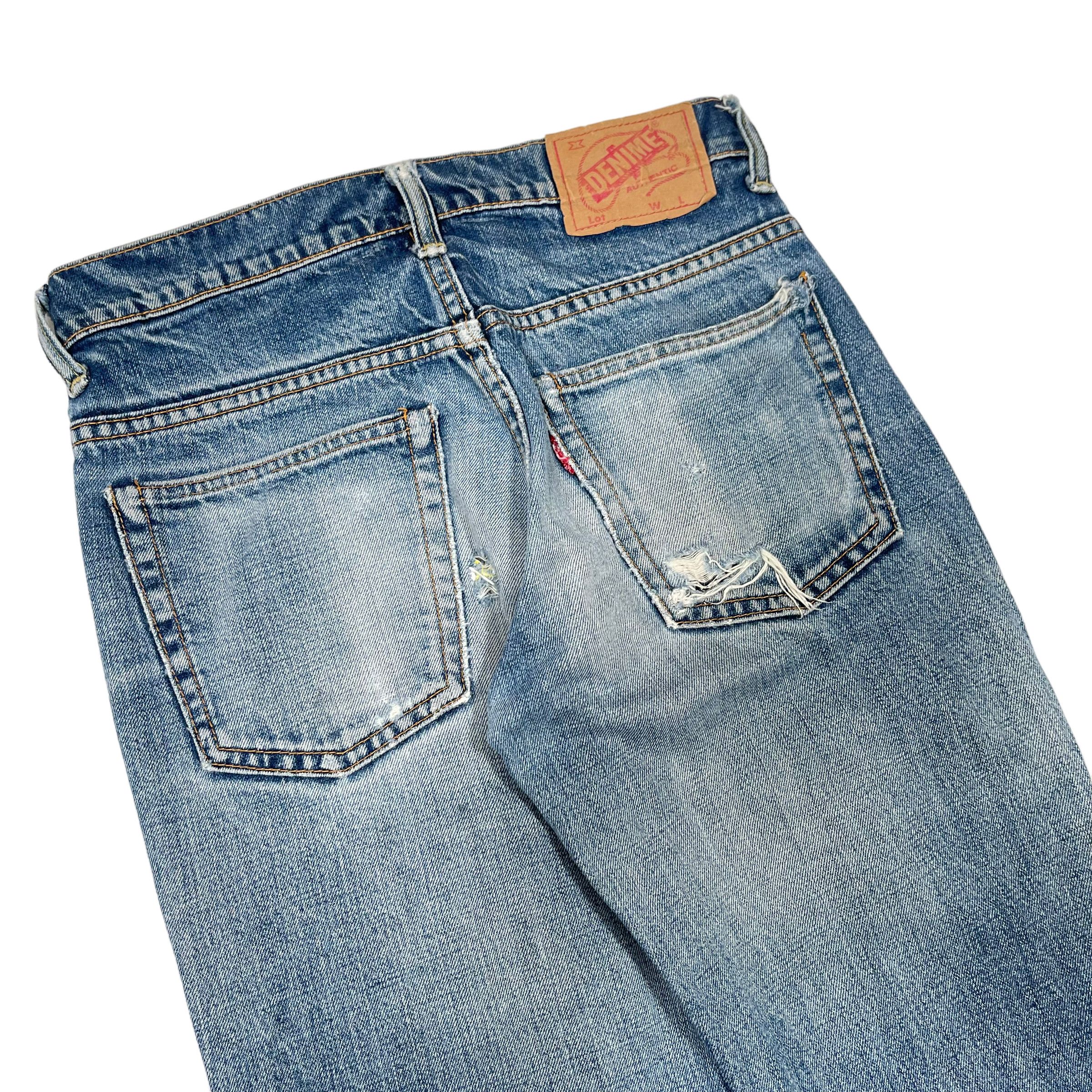 Denime × Hysteric Glamour × Kapital Denime Light Washed Bootcut Flare Denim Jeans Size US 28 / EU 44 - 6 Thumbnail