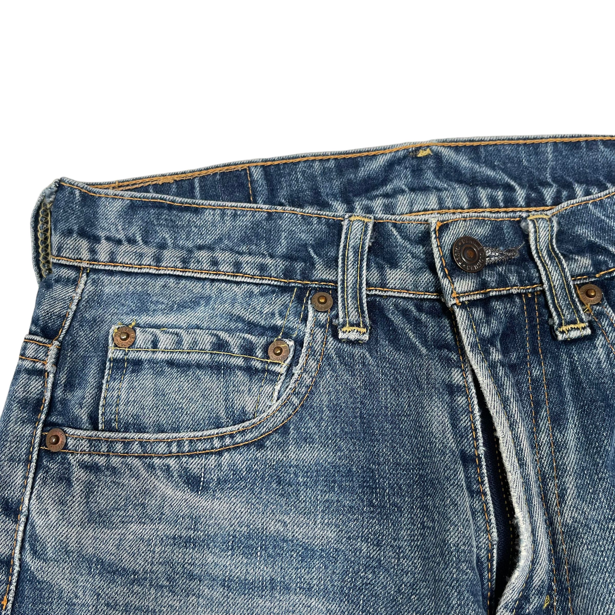 Denime × Hysteric Glamour × Kapital Denime Light Washed Bootcut Flare Denim Jeans Size US 28 / EU 44 - 5 Thumbnail