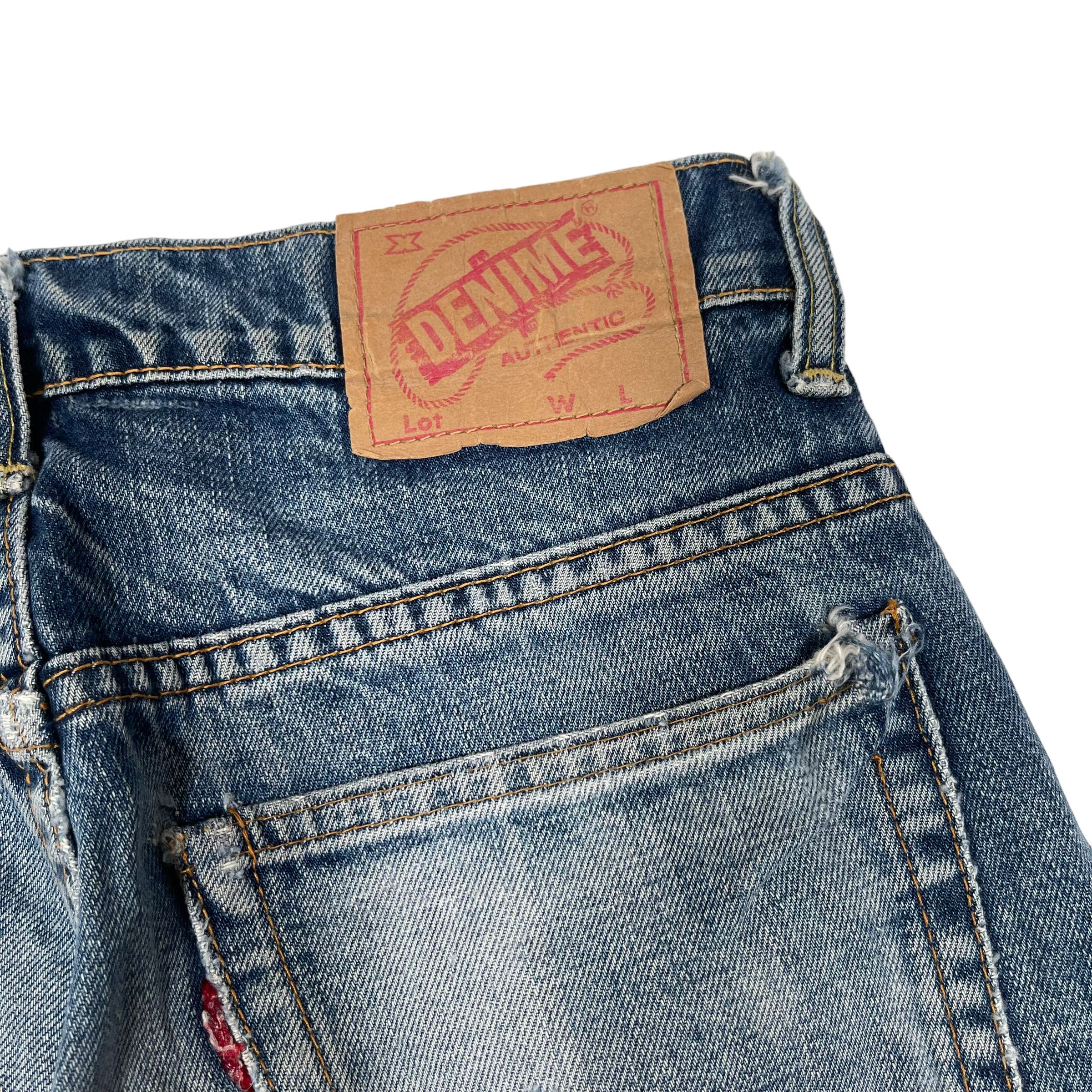 Denime × Hysteric Glamour × Kapital Denime Light Washed Bootcut Flare Denim Jeans Size US 28 / EU 44 - 7 Thumbnail
