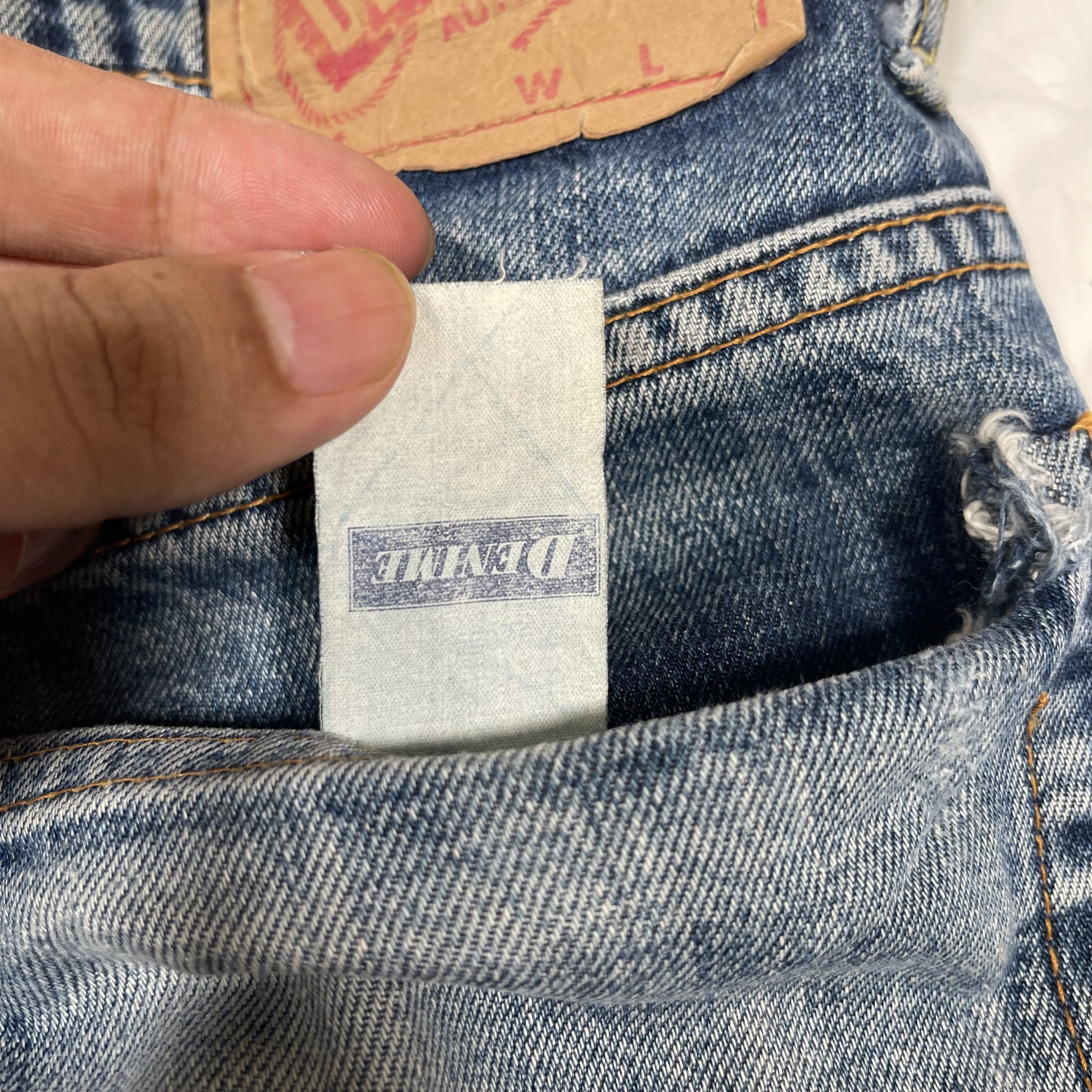 Denime × Hysteric Glamour × Kapital Denime Light Washed Bootcut Flare Denim Jeans Size US 28 / EU 44 - 9 Thumbnail