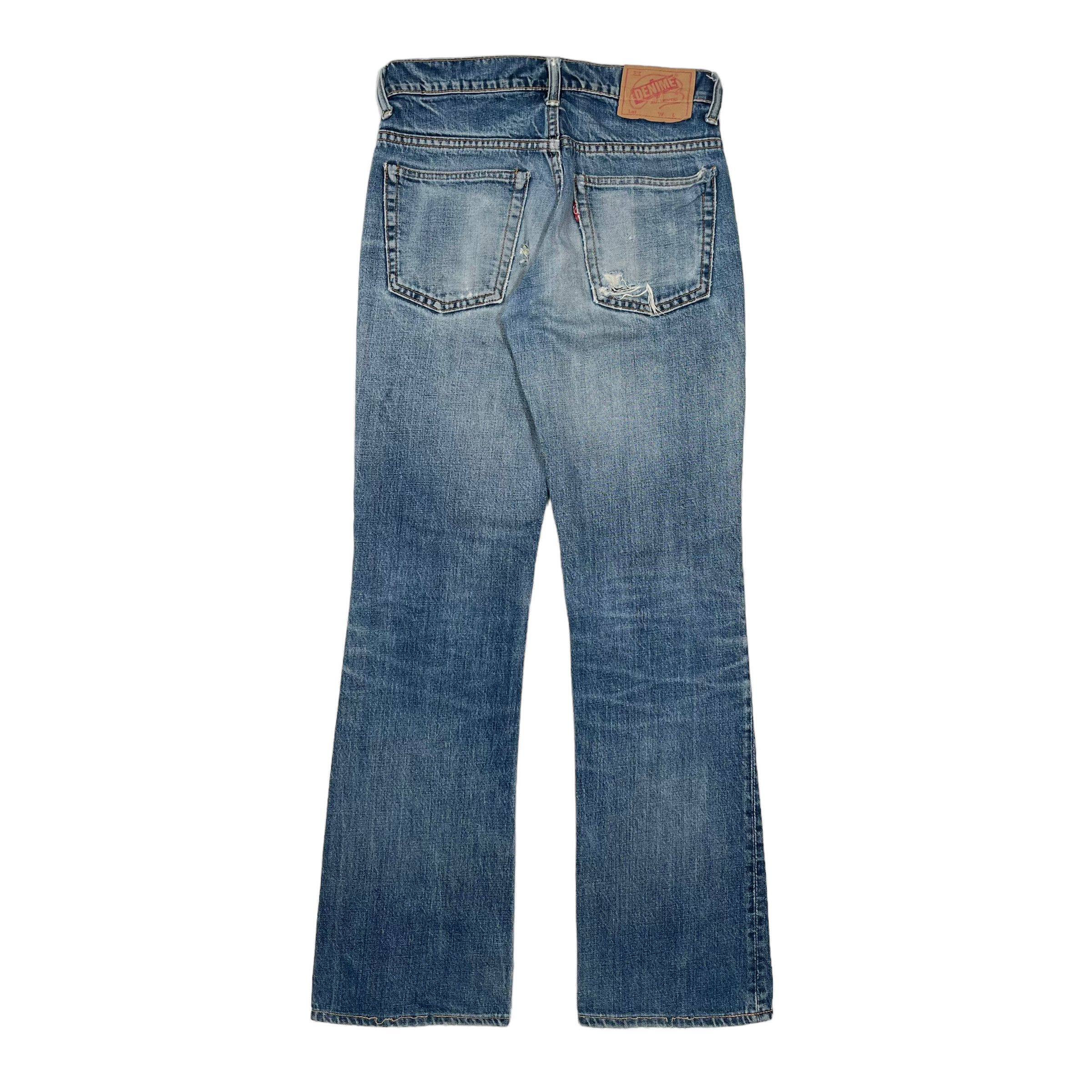 Denime × Hysteric Glamour × Kapital Denime Light Washed Bootcut Flare Denim Jeans Size US 28 / EU 44 - 2 Thumbnail