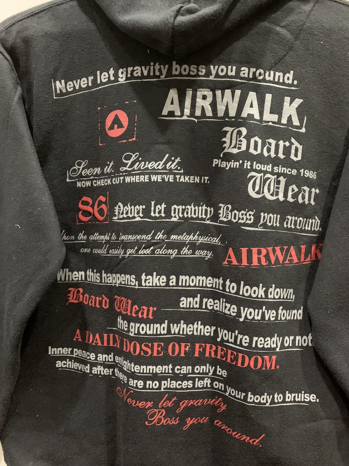 Airwalk × Vintage AIRWALK Hoodie Size L Fit M Size US M / EU 48-50 / 2 - 2 Thumbnail