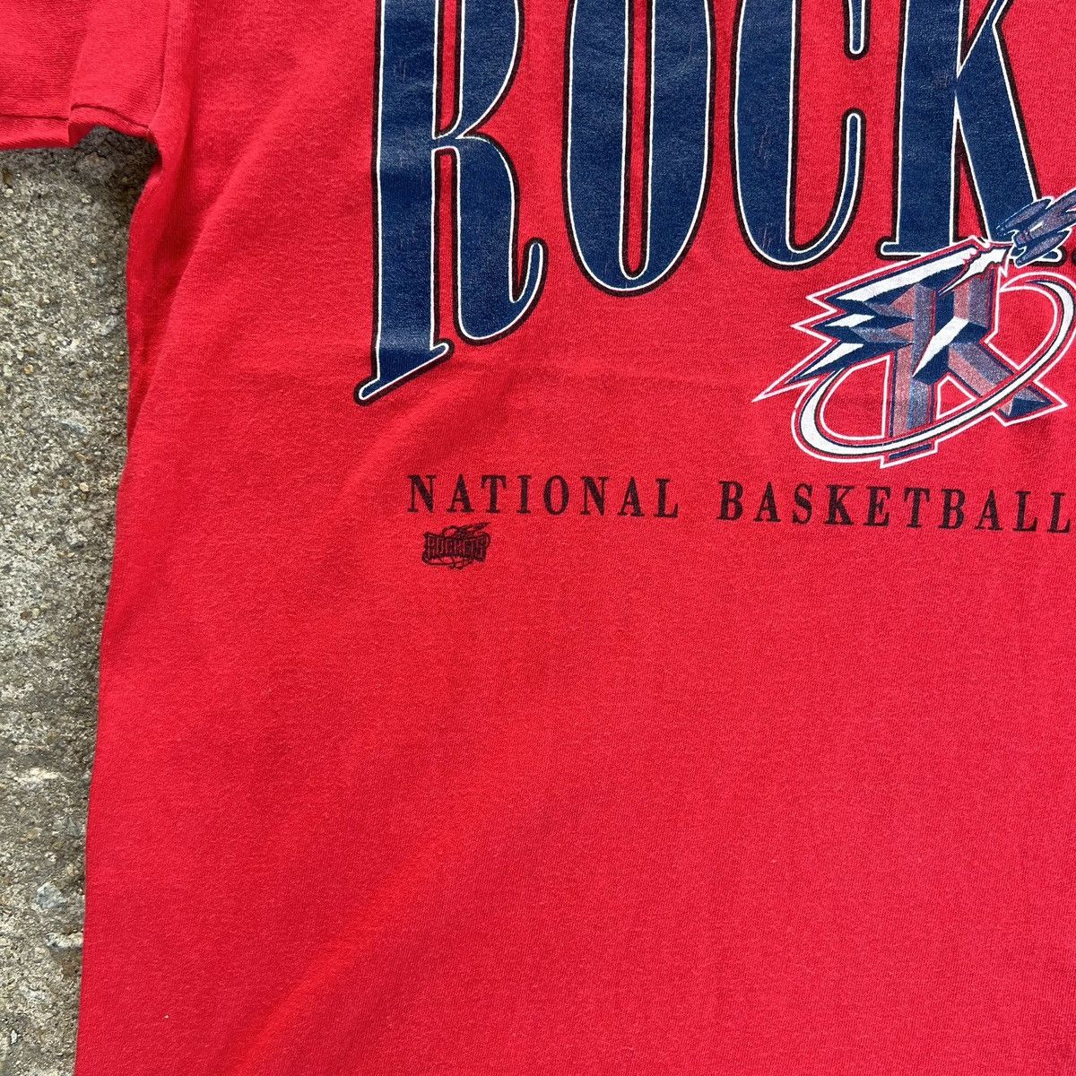 NBA × Vintage Vintage NBA Houston Rockets Tshirt Size US L / EU 52-54 / 3 - 3 Thumbnail