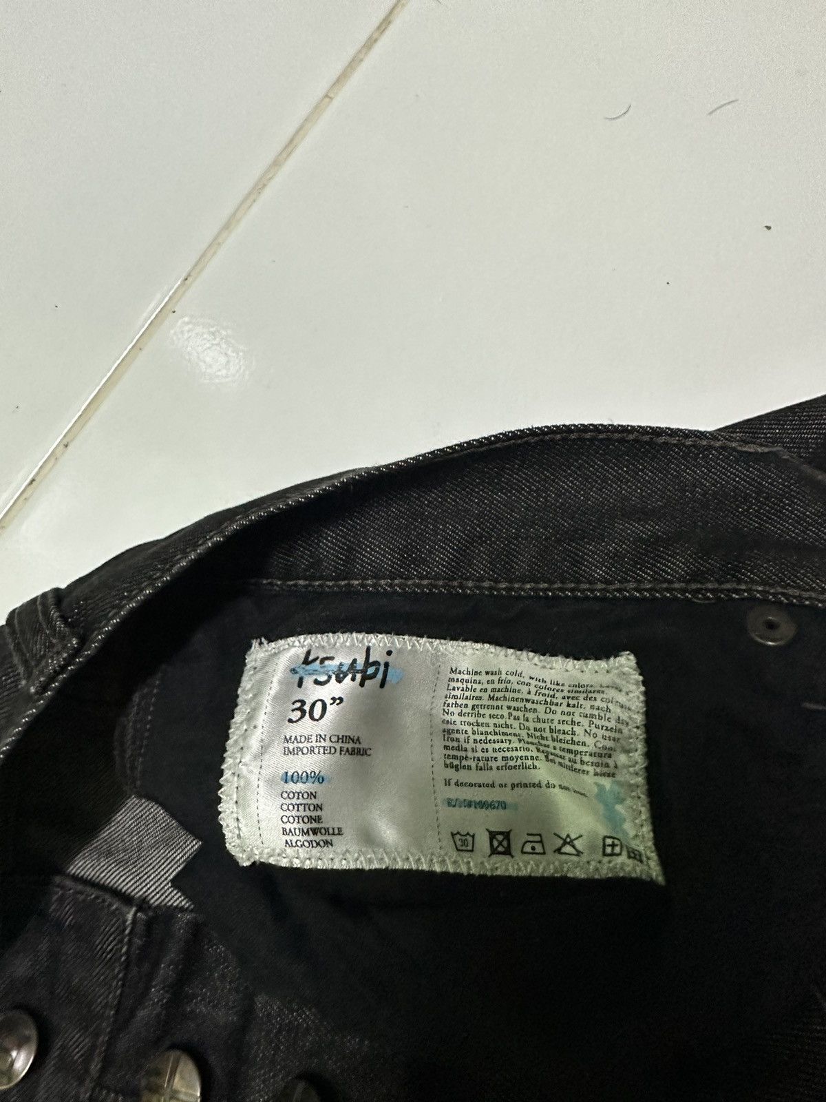 Ksubi Ksubi black denim jeans Size US 30 / EU 46 - 3 Thumbnail