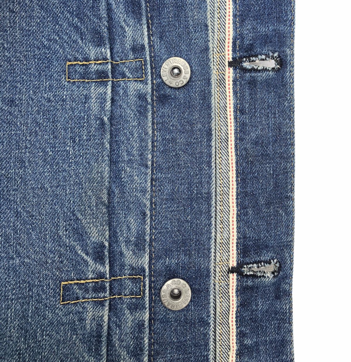Levi's Vintage Clothing Vintage 40s Levis S506 LVC Single Pocket Selvage Denim Size US M / EU 48-50 / 2 - 15 Thumbnail