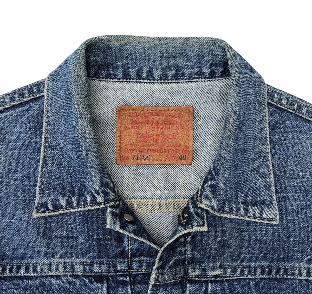 Levi's Vintage Clothing Vintage 40s Levis S506 LVC Single Pocket Selvage Denim Size US M / EU 48-50 / 2 - 14 Thumbnail