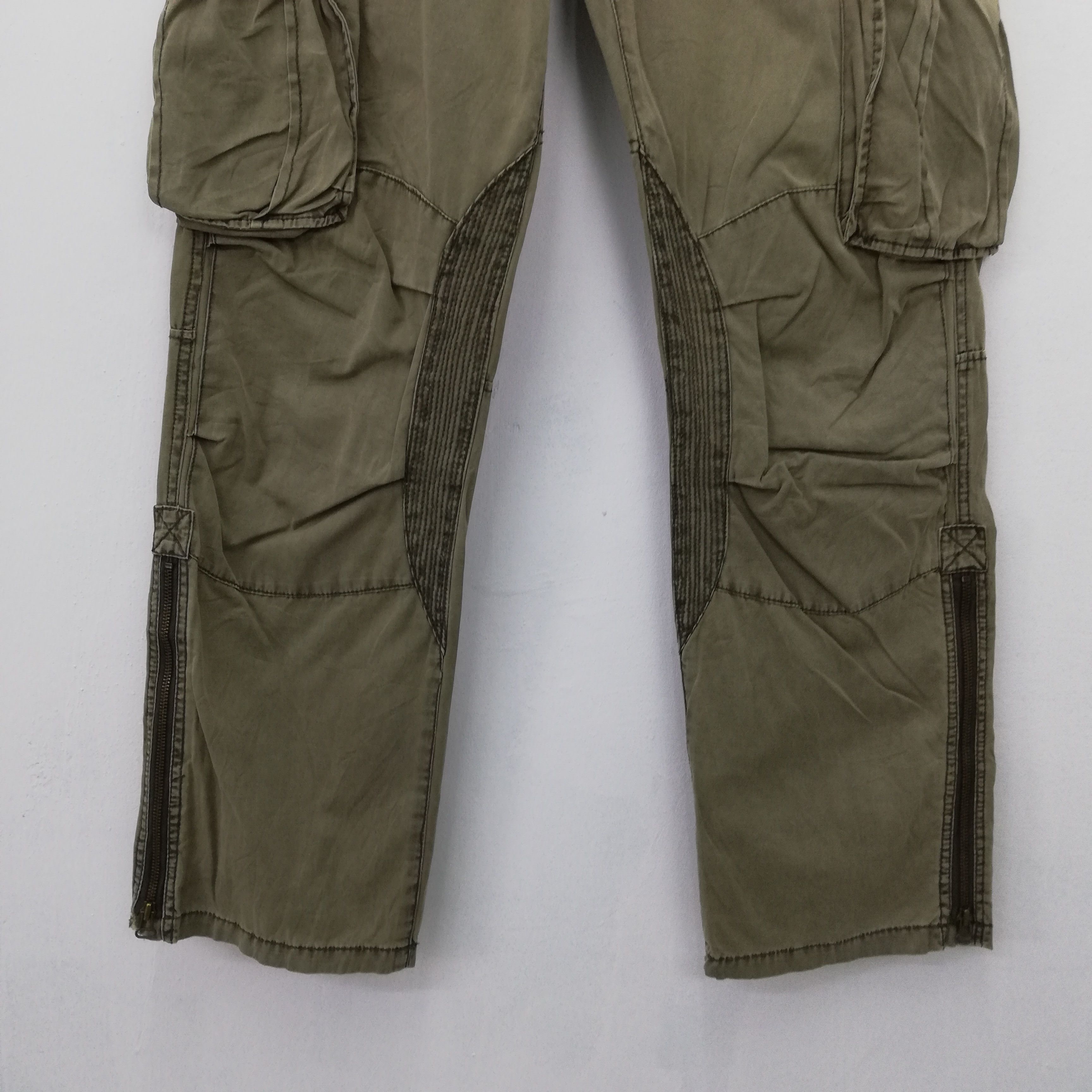 Avirex × Designer × Japanese Brand 💥AVIREX MULTI UTILITY ARMY CARGO PANTS HYPERBEAST #0386 DP Size US 33 - 4 Thumbnail