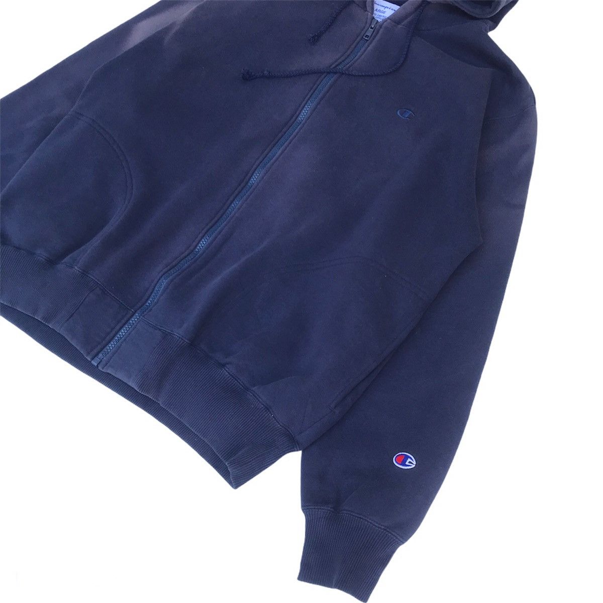Champion × Vintage Trashed Vintage Champion distressed acidwash style hoodie Size US L / EU 52-54 / 3 - 5 Thumbnail