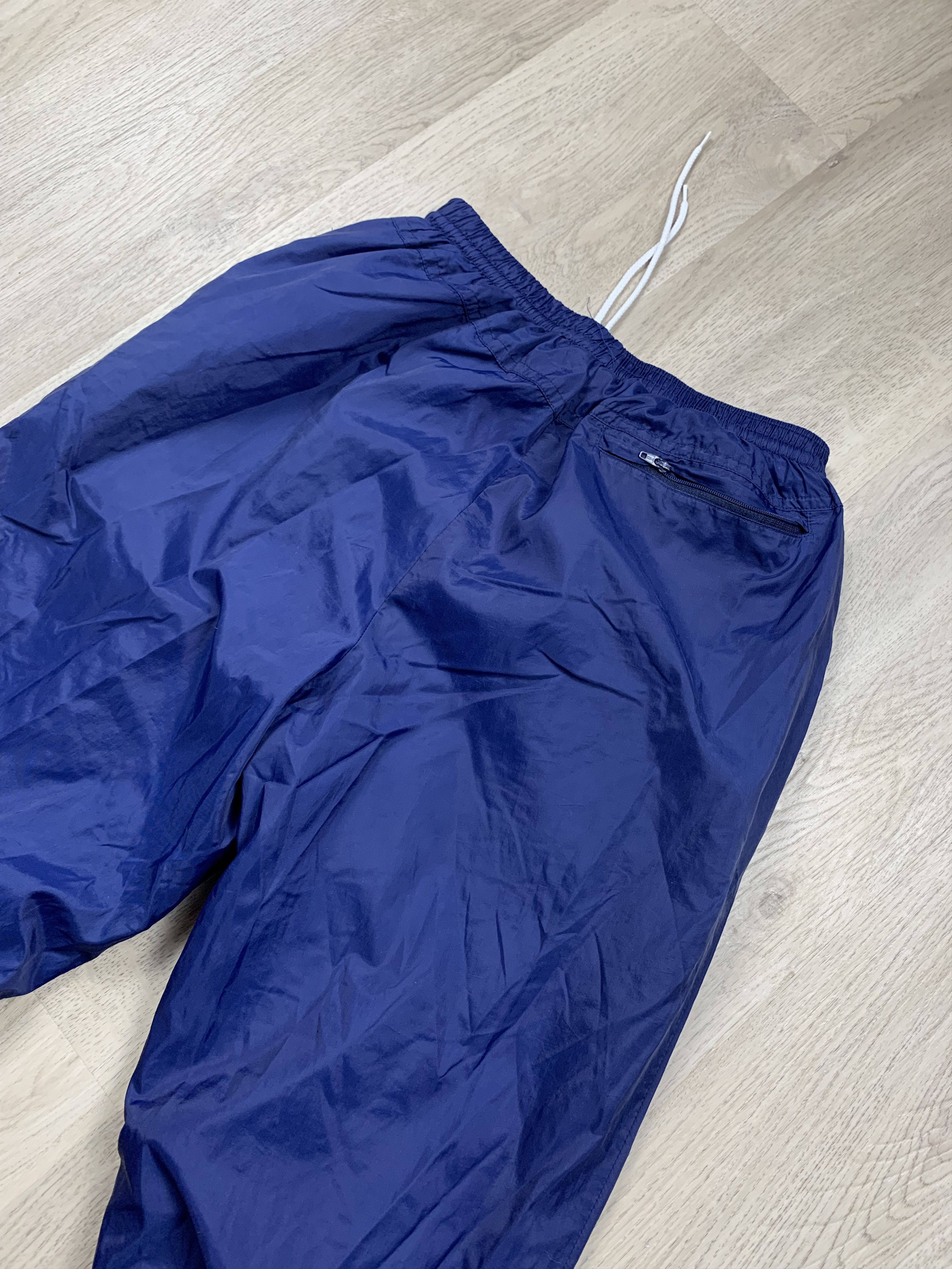 Nike Nike Vintage Mens Nylon Track Suit Jacket + Pants Drill Size US 32 / EU 48 - 14 Thumbnail