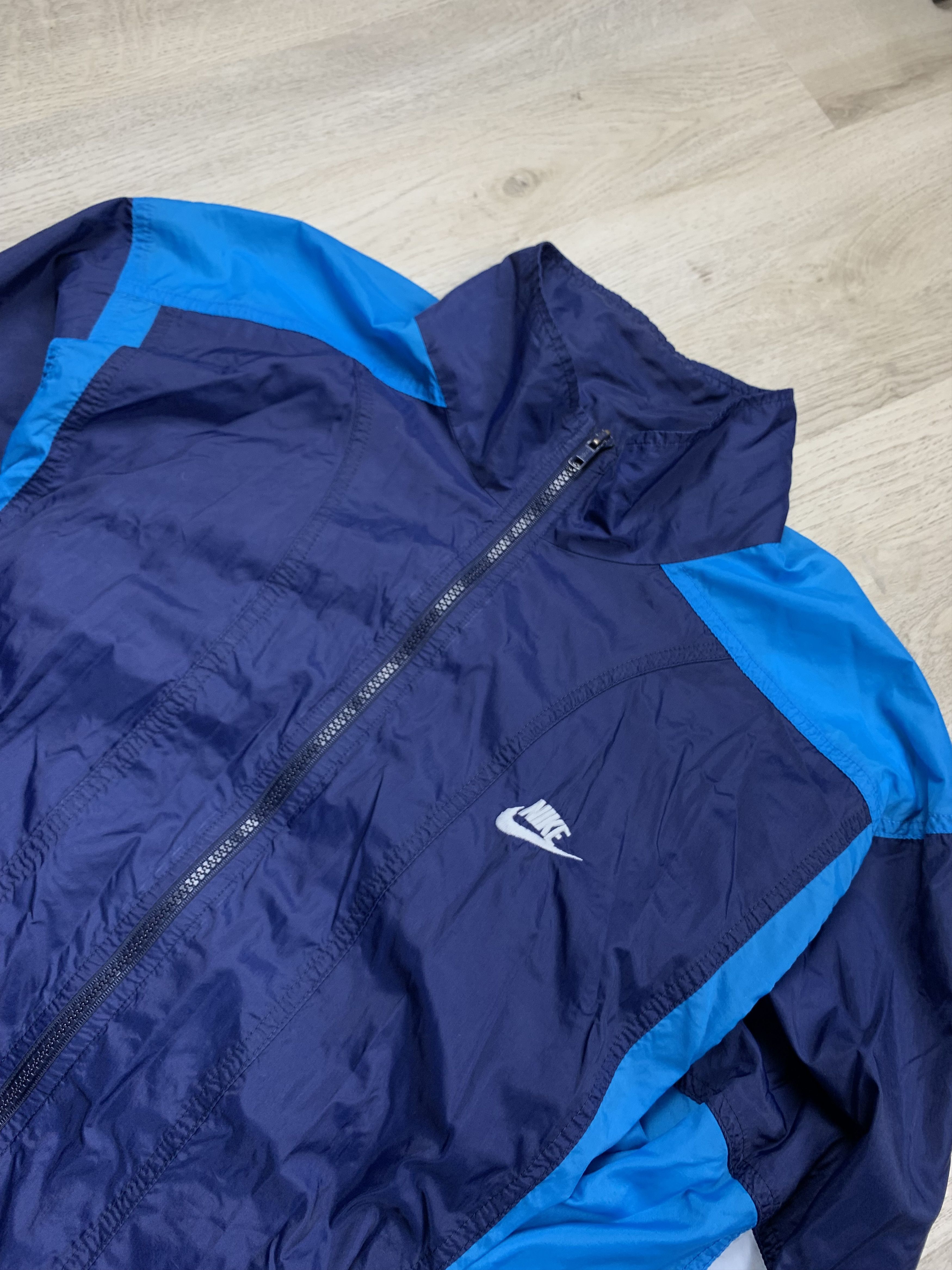 Nike Nike Vintage Mens Nylon Track Suit Jacket + Pants Drill Size US 32 / EU 48 - 3 Thumbnail