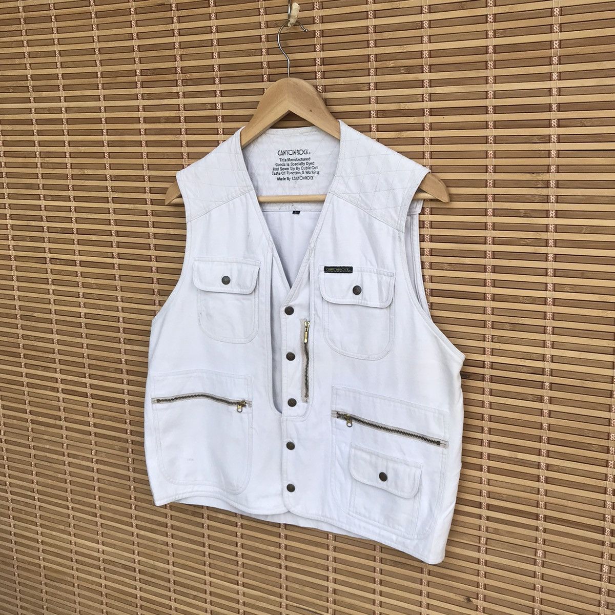 Japanese Brand × Vintage Vintage Canyon Rock ultility hunting vest jacket Size US M / EU 48-50 / 2 - 3 Thumbnail