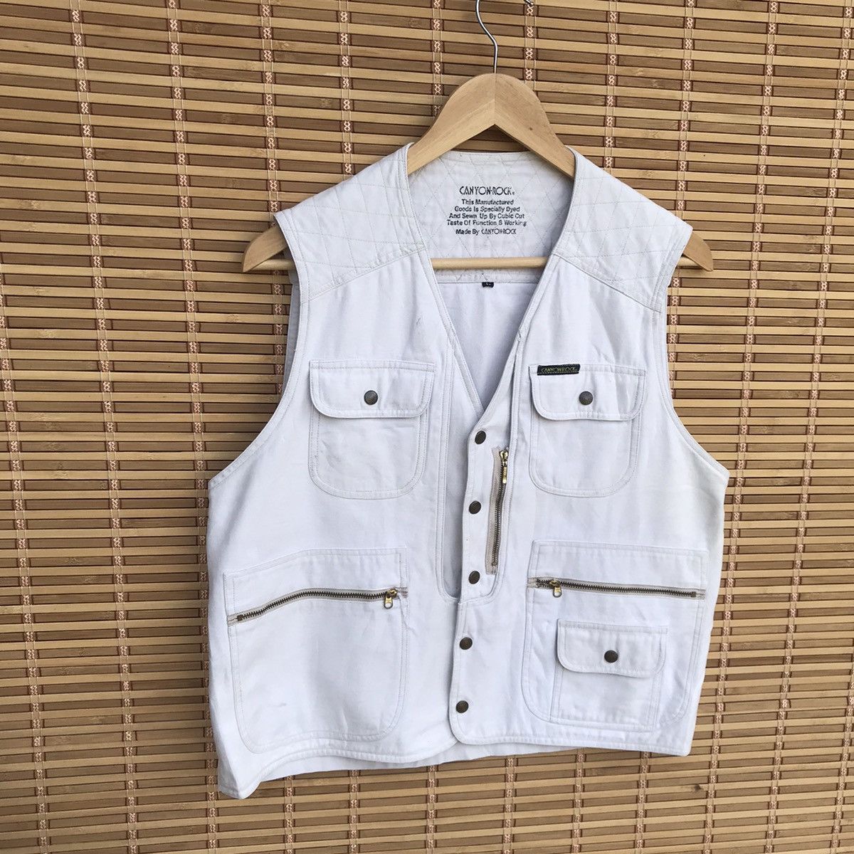 Japanese Brand × Vintage Vintage Canyon Rock ultility hunting vest jacket Size US M / EU 48-50 / 2 - 4 Thumbnail