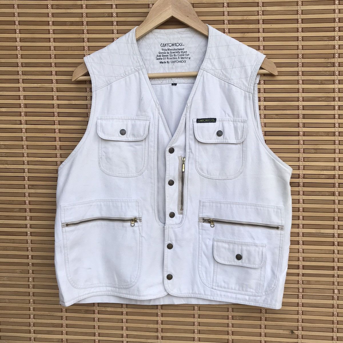 Japanese Brand × Vintage Vintage Canyon Rock ultility hunting vest jacket Size US M / EU 48-50 / 2 - 2 Thumbnail