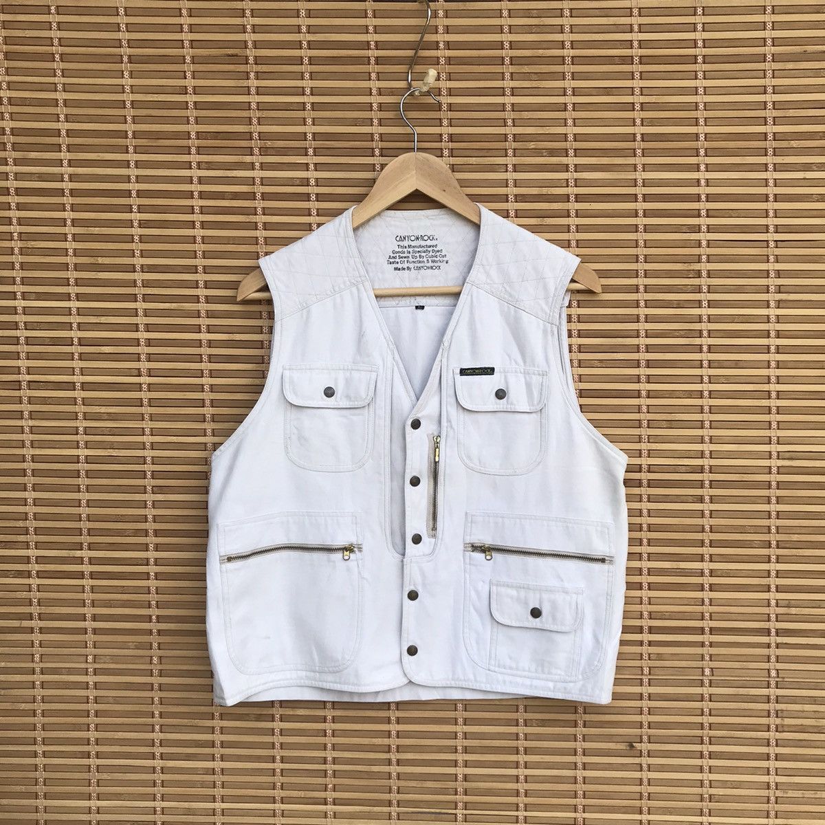 Japanese Brand × Vintage Vintage Canyon Rock ultility hunting vest jacket Size US M / EU 48-50 / 2 - 1 Thumbnail