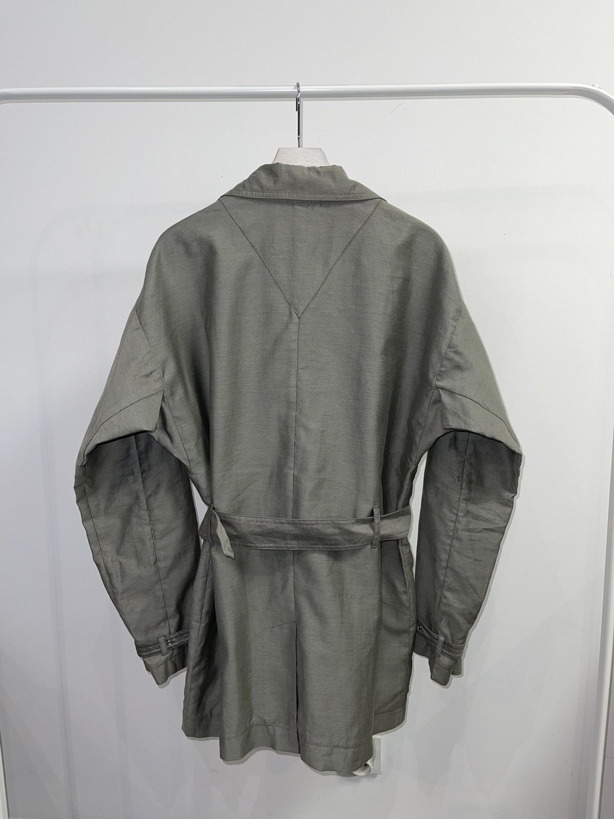 Vivienne Westwood FW13 Vivienne Westwood Gray Short Trench Coat Size US M / EU 48-50 / 2 - 6 Thumbnail