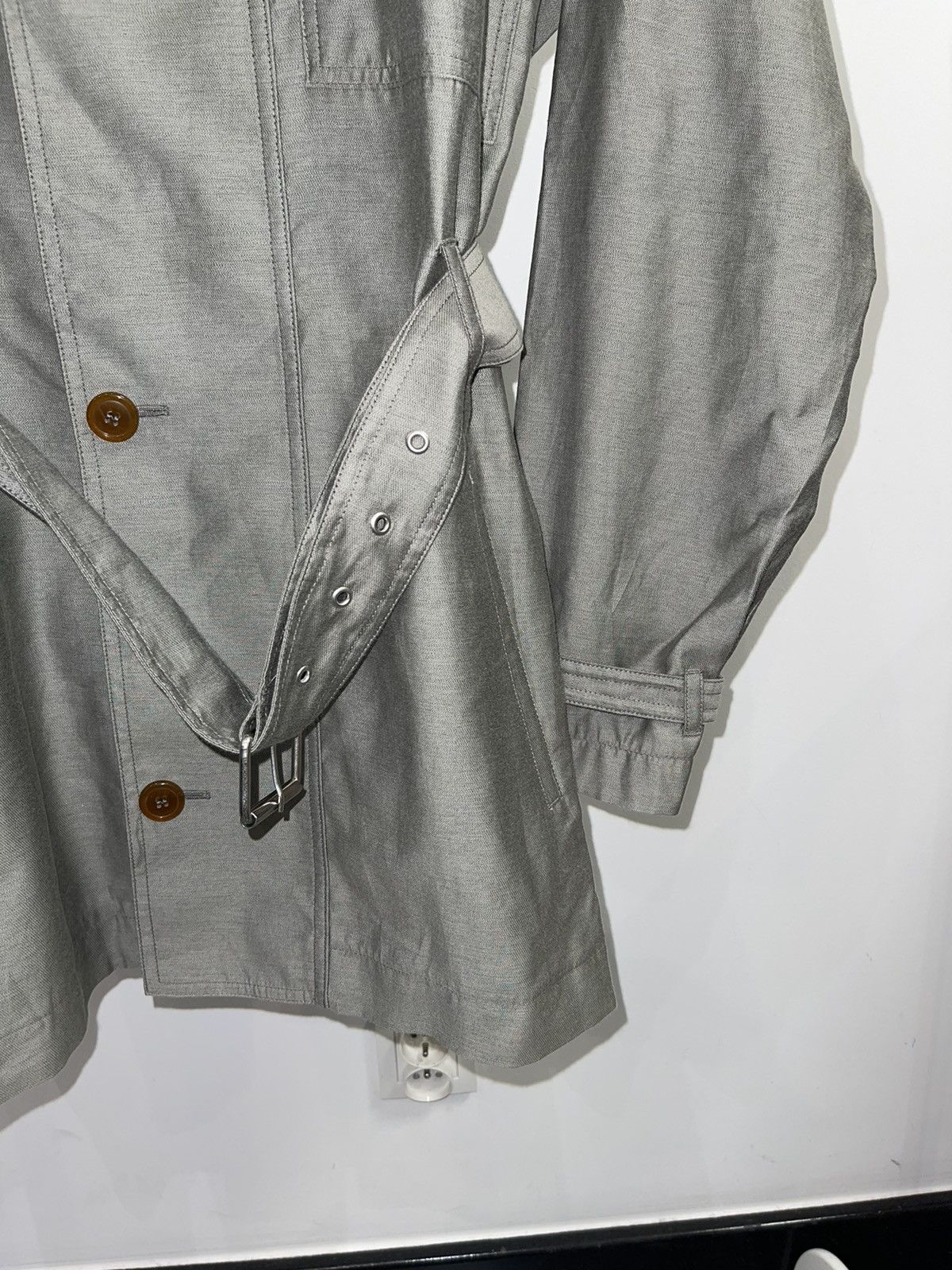 Vivienne Westwood FW13 Vivienne Westwood Gray Short Trench Coat Size US M / EU 48-50 / 2 - 5 Thumbnail