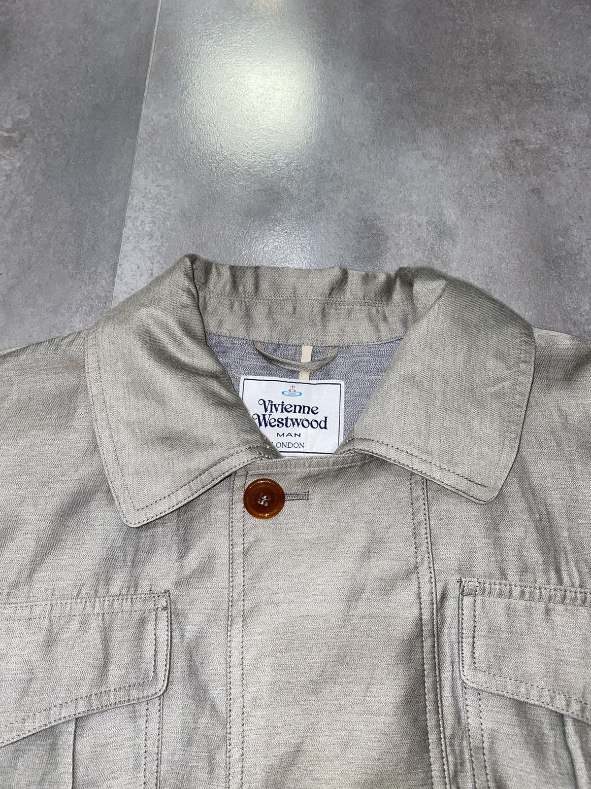 Vivienne Westwood FW13 Vivienne Westwood Gray Short Trench Coat Size US M / EU 48-50 / 2 - 10 Thumbnail