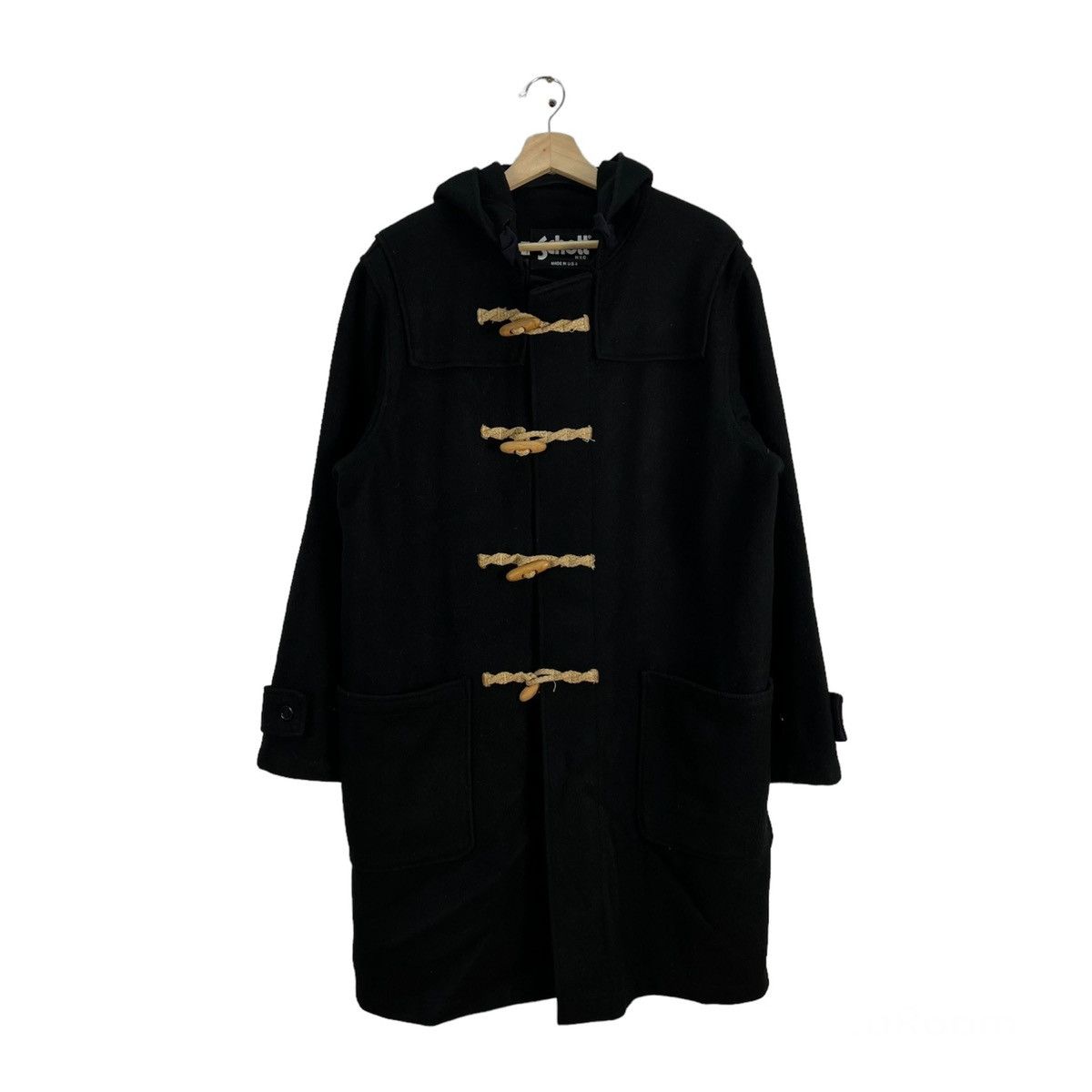 Schott VINTAGE LONG DUFFLE WOOL JACKET SCHOTT MADE IN USA Size US L / EU 52-54 / 3 - 1 Thumbnail