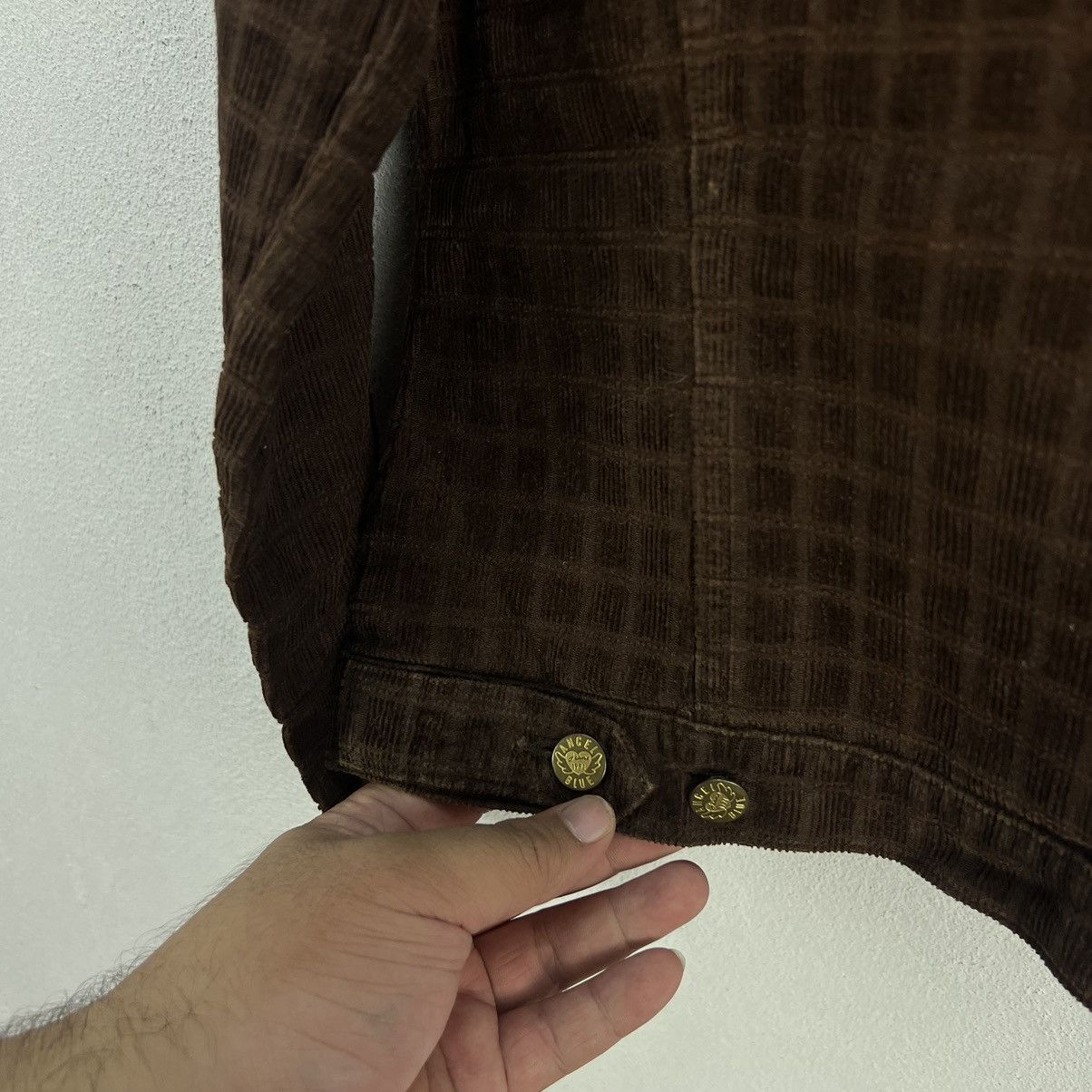 Japanese Brand VINTAGE ANGEL BLUE CROPPED JACKET TARTAN DESIGN Size L / US 10 / IT 46 - 9 Thumbnail