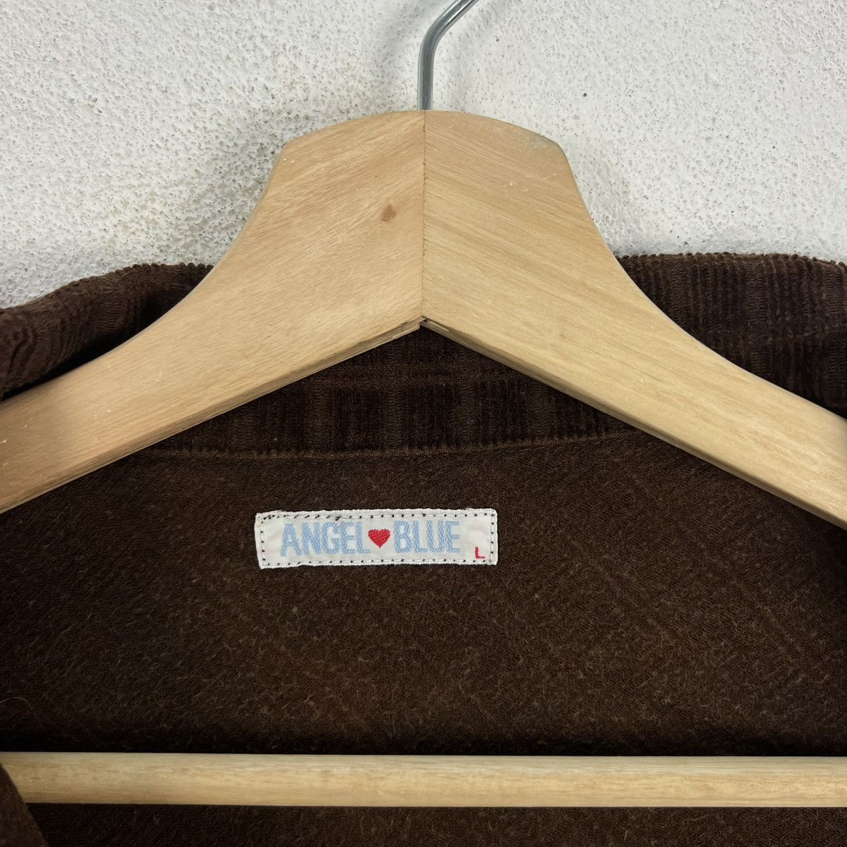 Japanese Brand VINTAGE ANGEL BLUE CROPPED JACKET TARTAN DESIGN Size L / US 10 / IT 46 - 11 Thumbnail