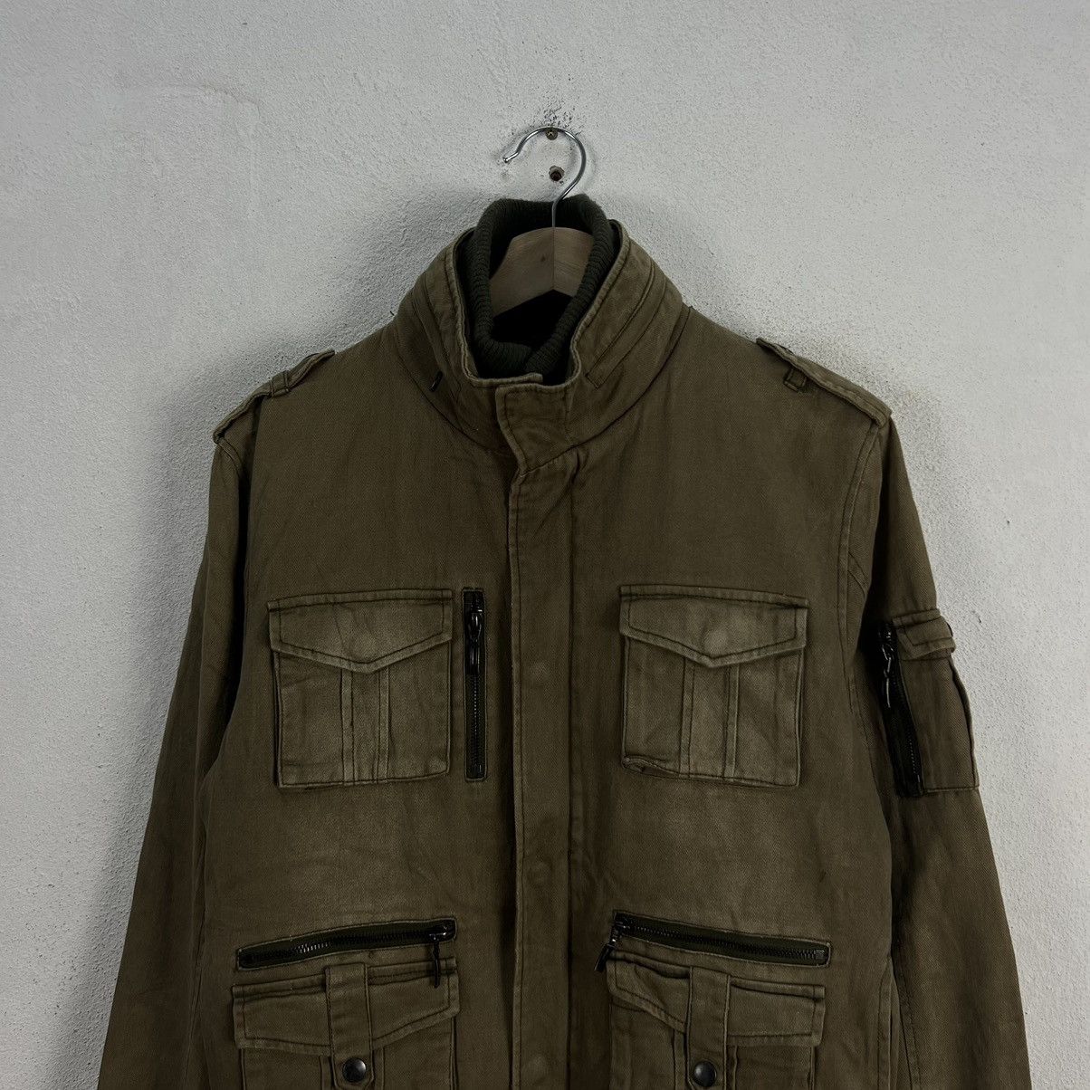 Japanese Brand VINTAGE V-MEN MULTI POCKET CARGO JACKET JAPAN MADE Size US L / EU 52-54 / 3 - 3 Thumbnail