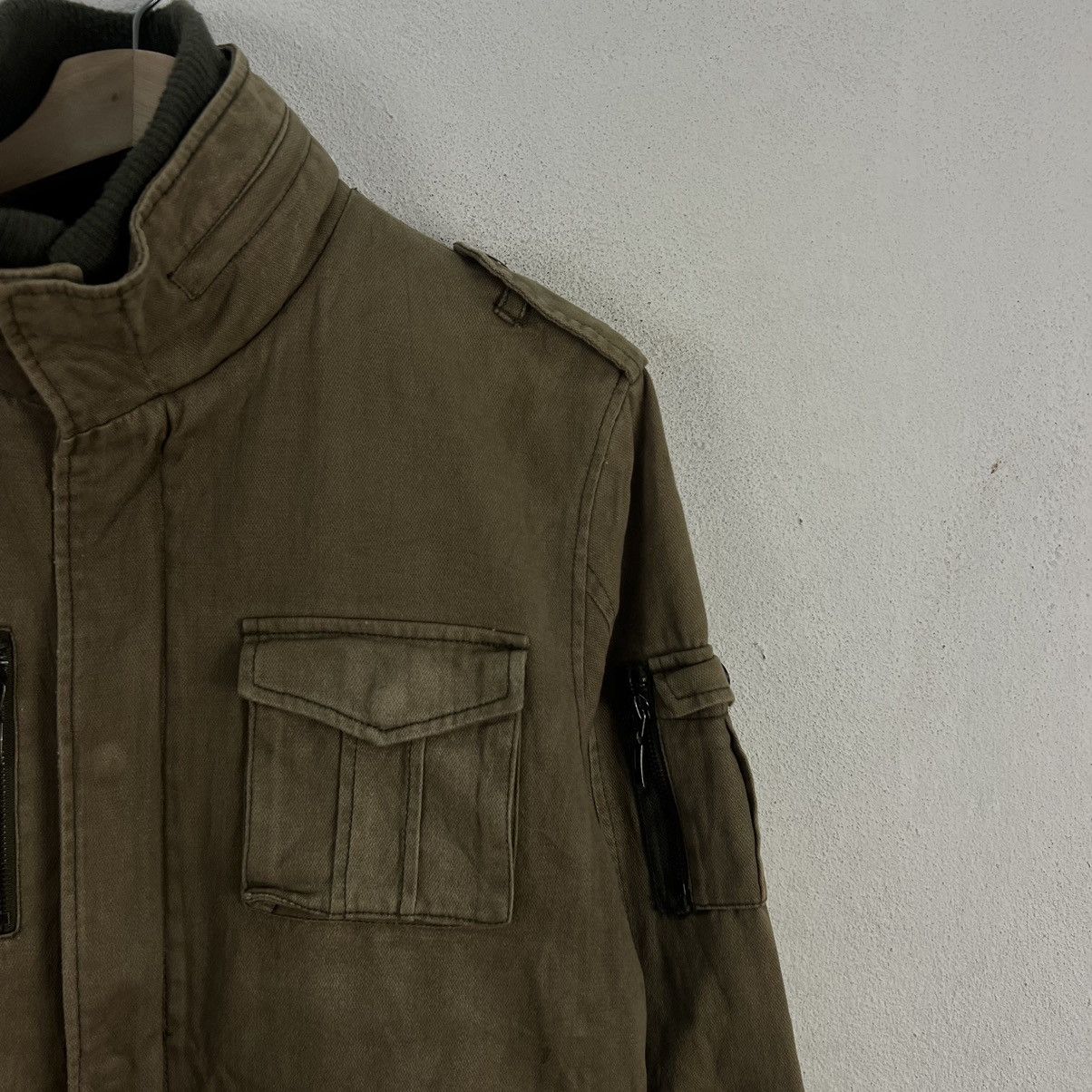 Japanese Brand VINTAGE V-MEN MULTI POCKET CARGO JACKET JAPAN MADE Size US L / EU 52-54 / 3 - 5 Thumbnail