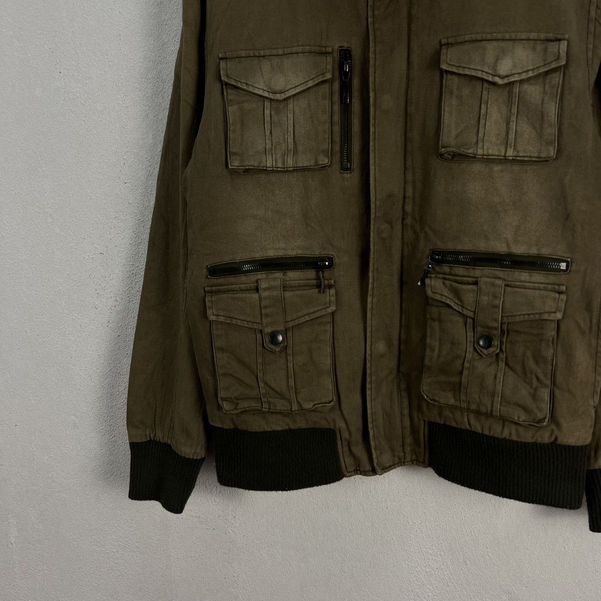Japanese Brand VINTAGE V-MEN MULTI POCKET CARGO JACKET JAPAN MADE Size US L / EU 52-54 / 3 - 4 Thumbnail
