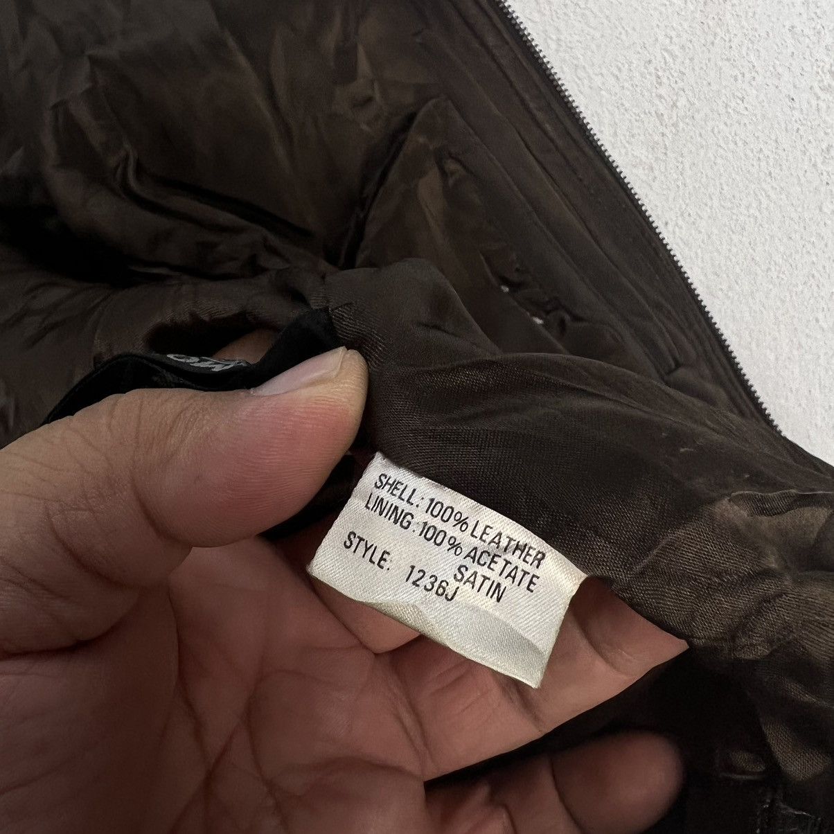 Japanese Brand VINTAGE 70’s ROBERT COMSTOCK LEATHER JACKET BOMBER DESIGN Size US M / EU 48-50 / 2 - 15 Thumbnail