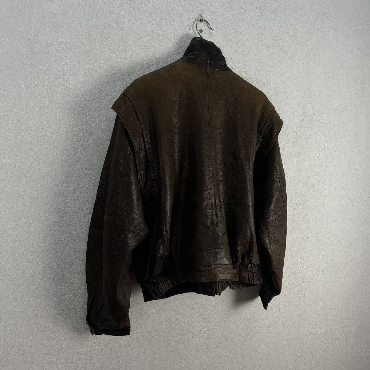Japanese Brand VINTAGE 70’s ROBERT COMSTOCK LEATHER JACKET BOMBER DESIGN Size US M / EU 48-50 / 2 - 8 Thumbnail